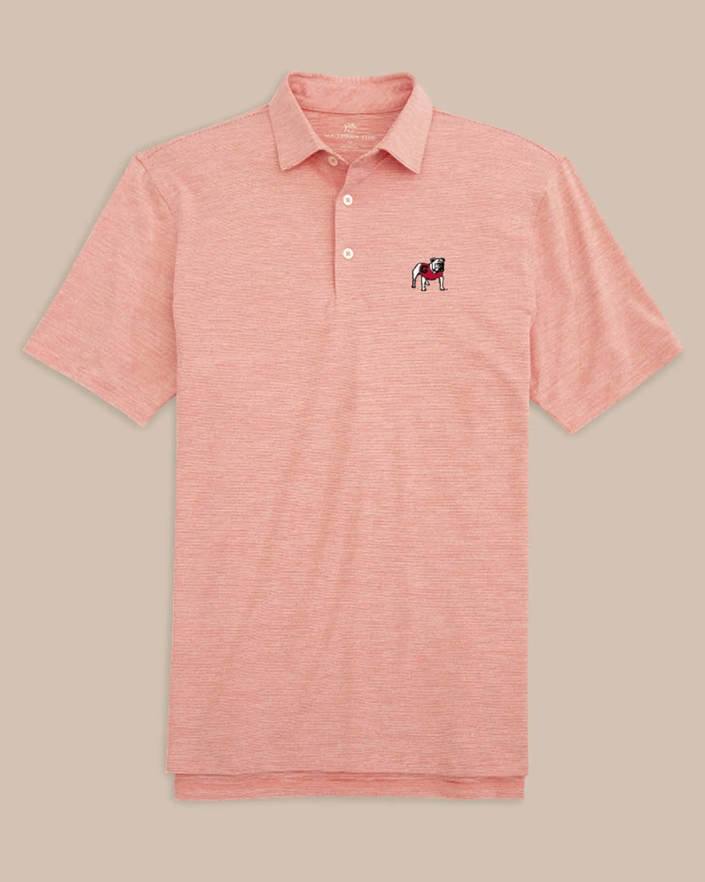 Georgia Bulldogs Driver Spacedye Polo Shirt