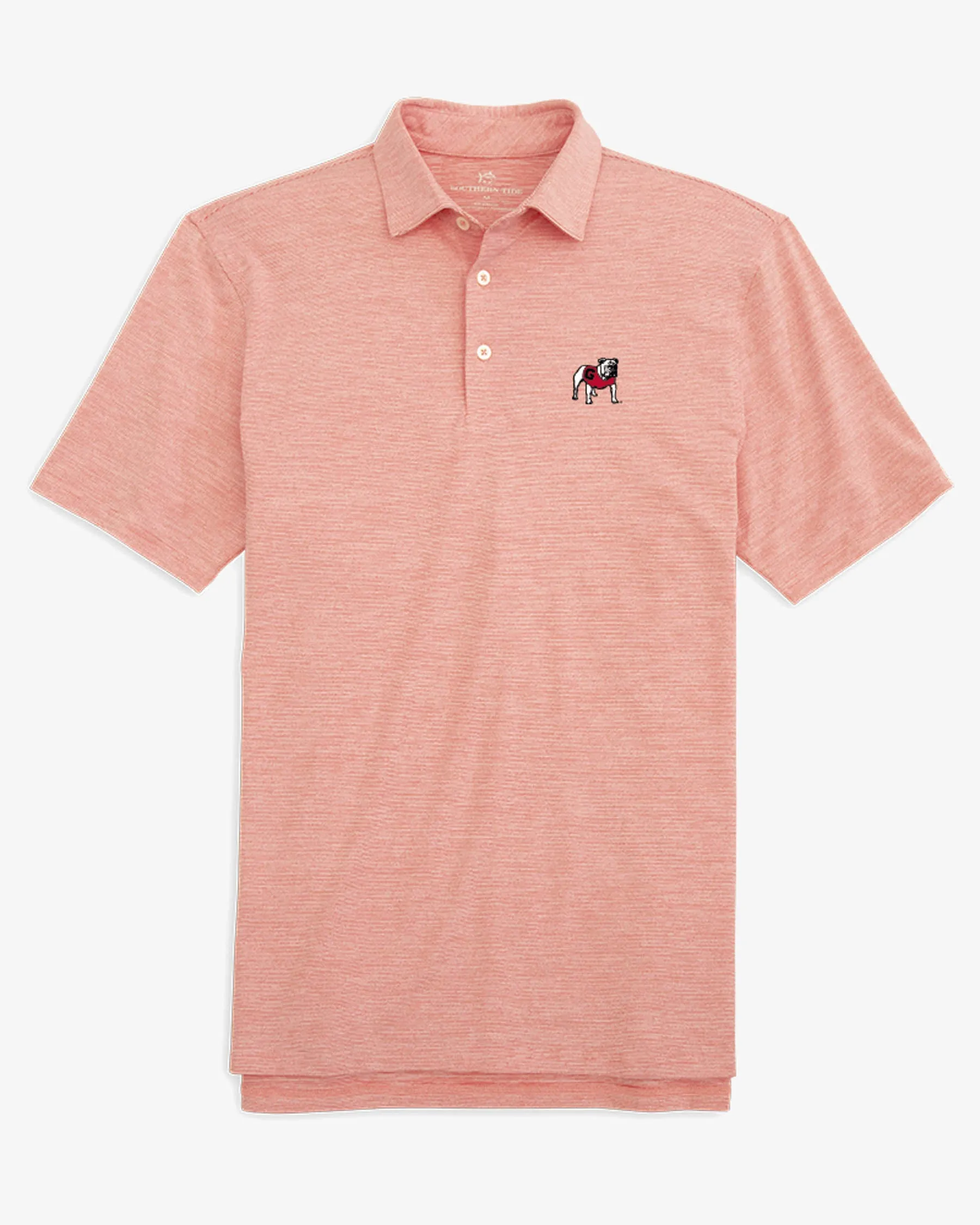 Georgia Bulldogs Driver Spacedye Polo Shirt