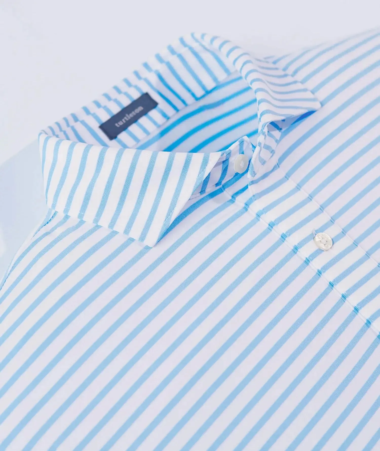 Gus Stripe Performance Polo