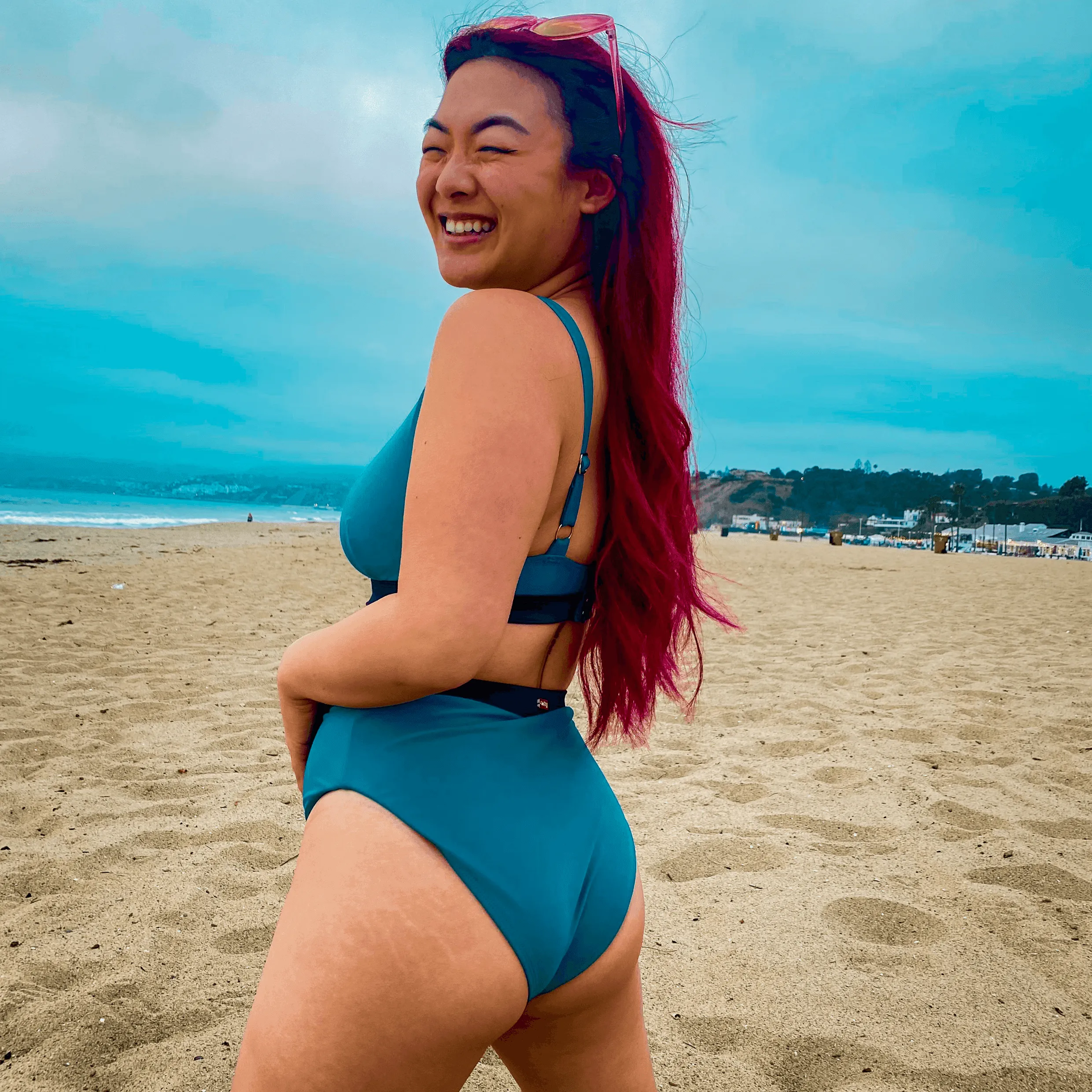 Hasta La Vista Bikini Bottoms - Teal