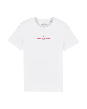 Heart Over Bucks Unisex T-Shirt - White