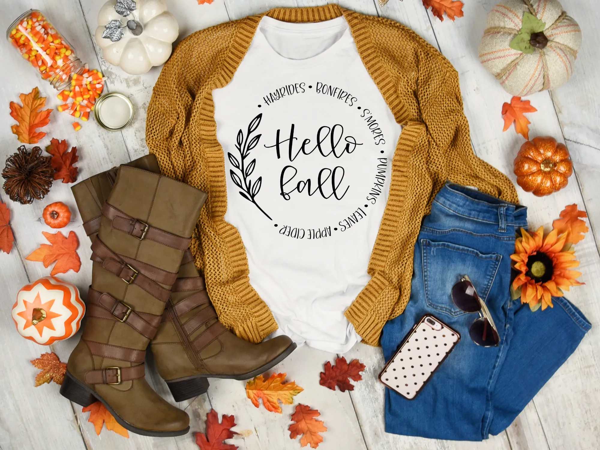 Hello Fall T-shirt