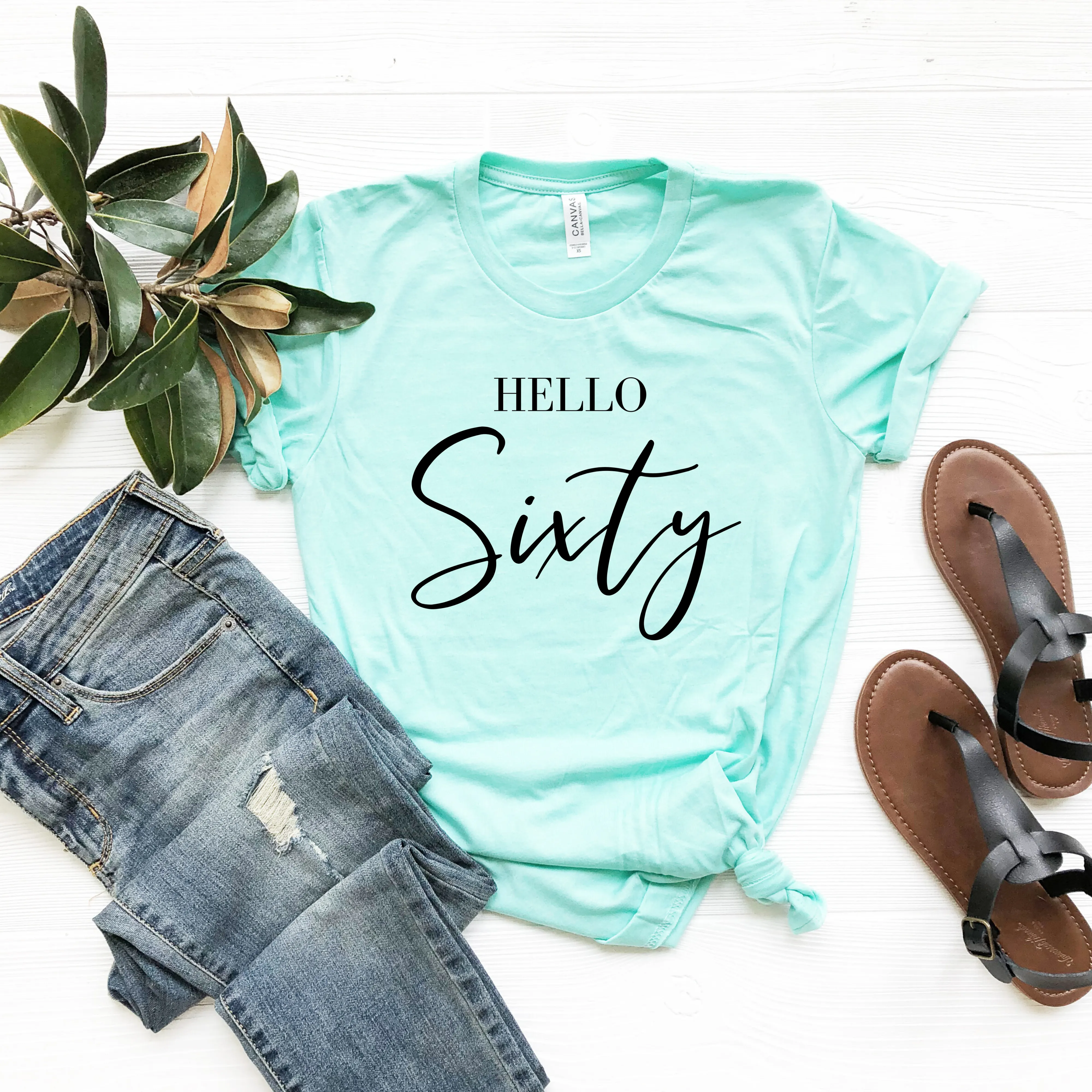 Hello Sixty Birthday T-shirt