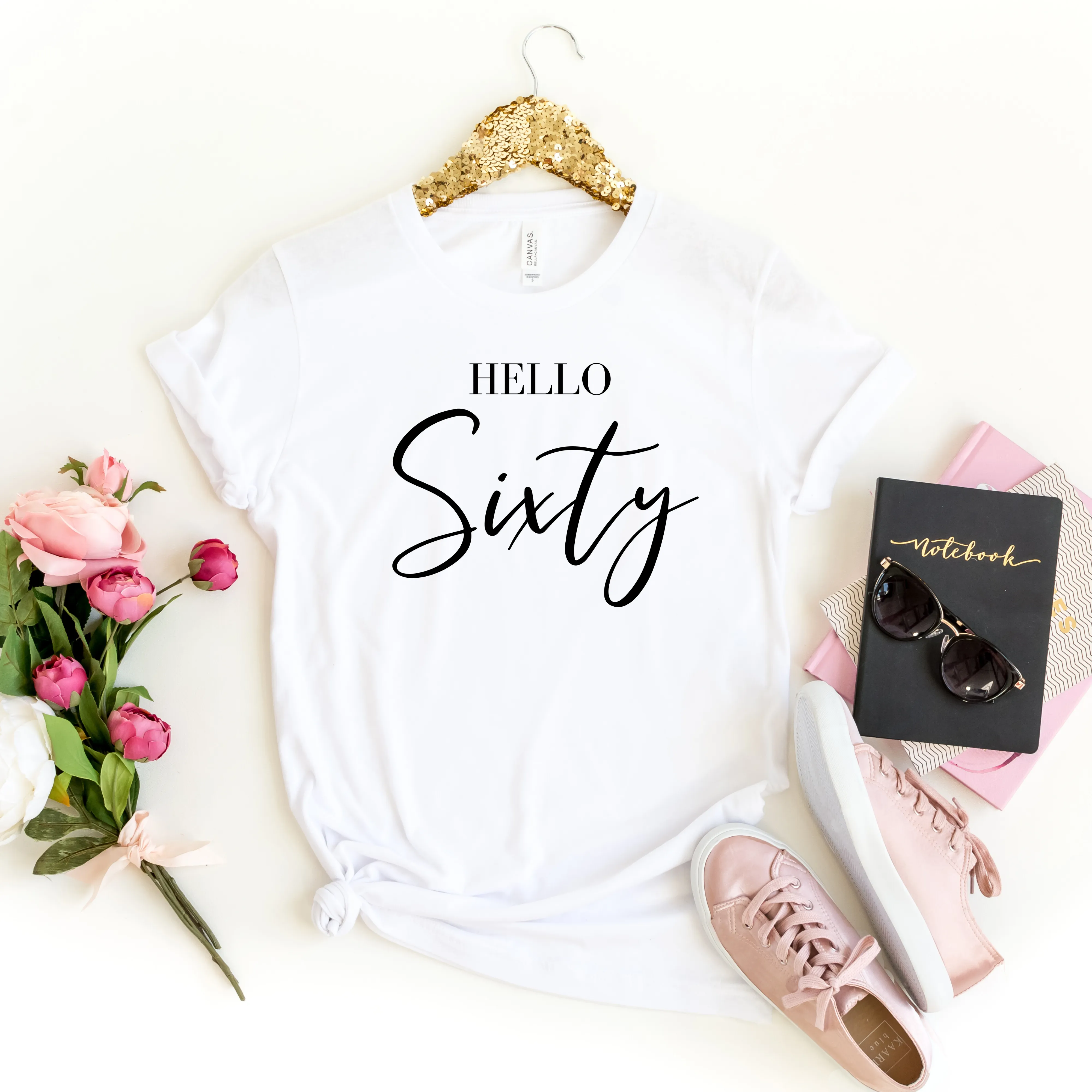 Hello Sixty Birthday T-shirt