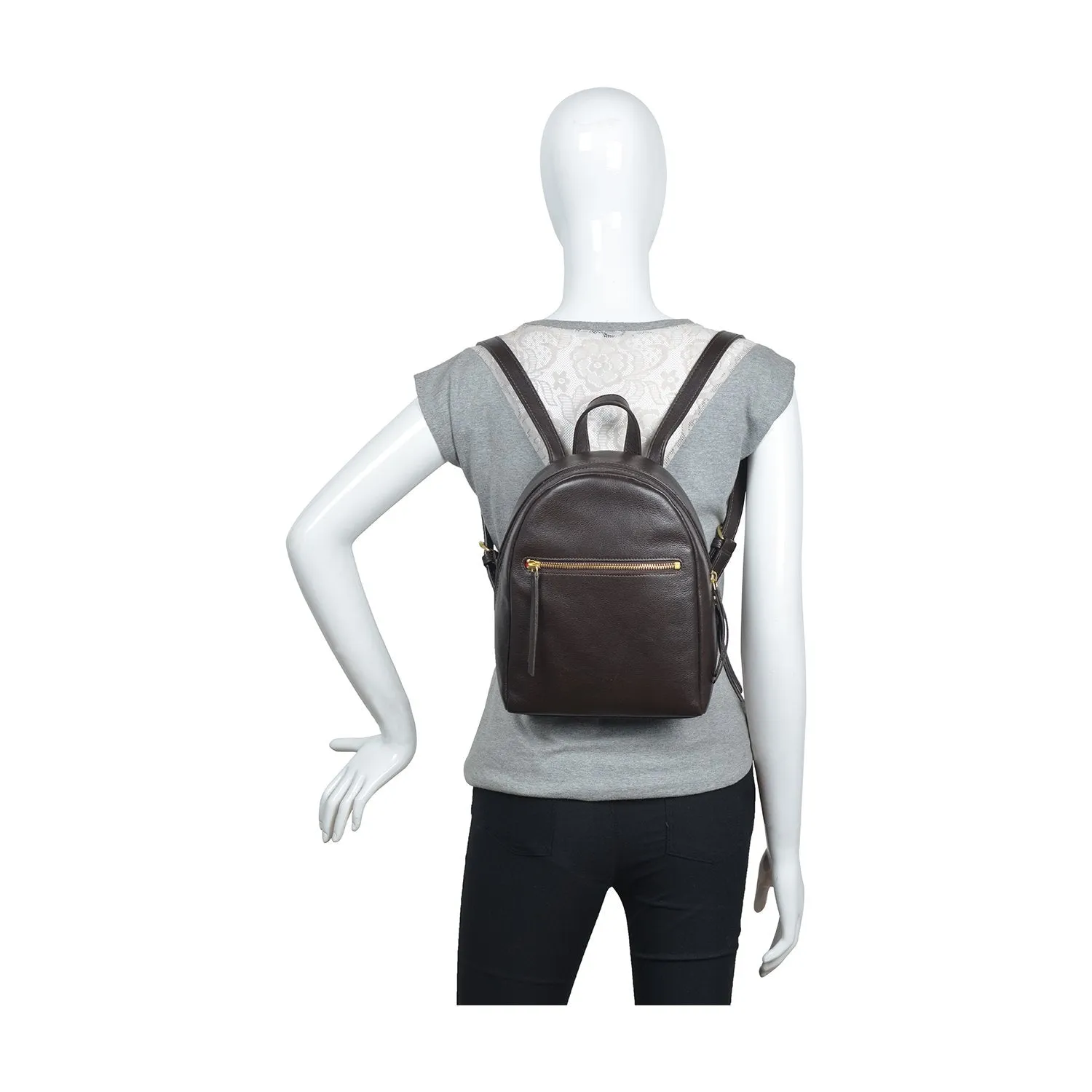 Hidesign Kiwi Small Leather Backpack