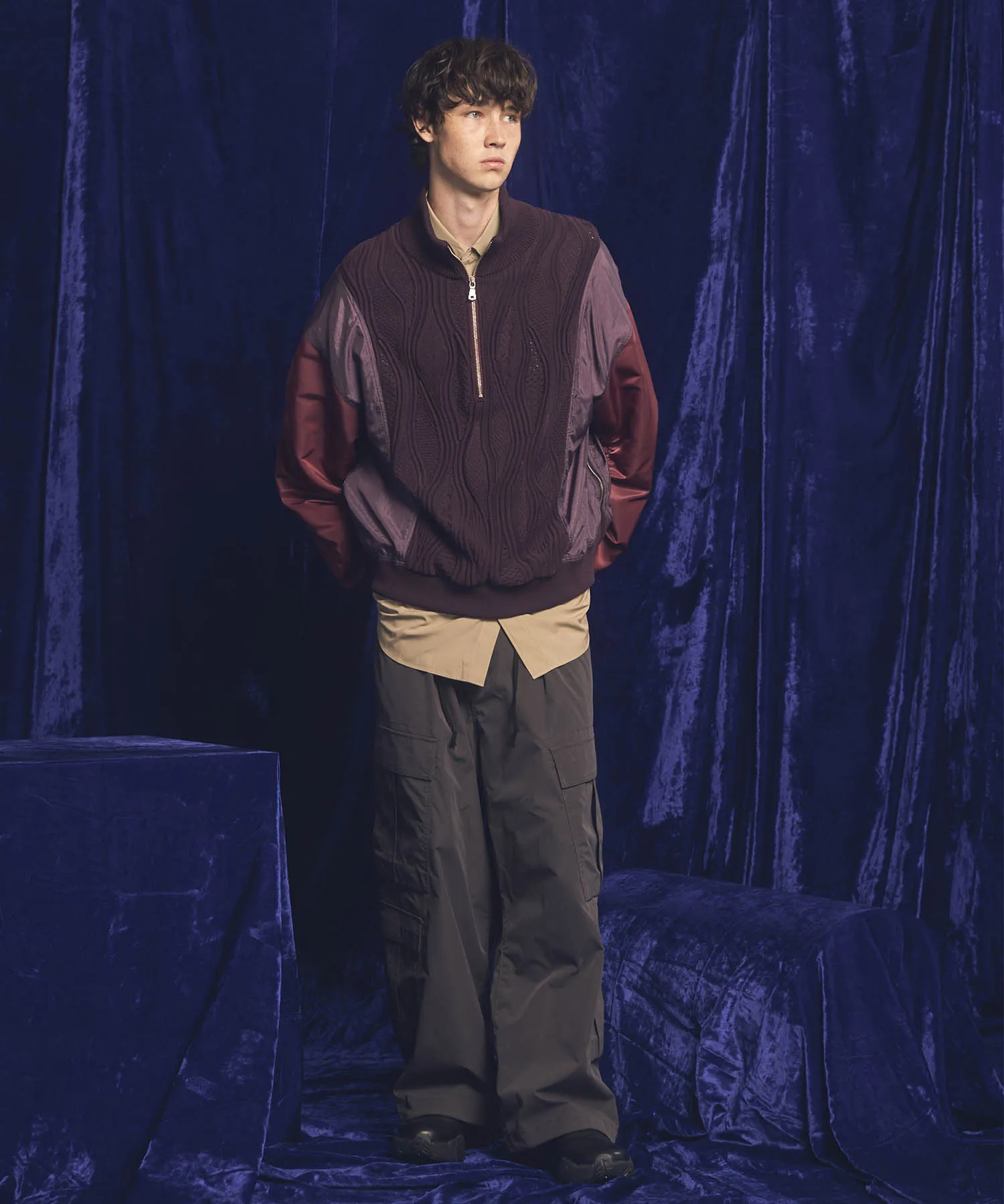 High Density Weather Wide Cargo Pants