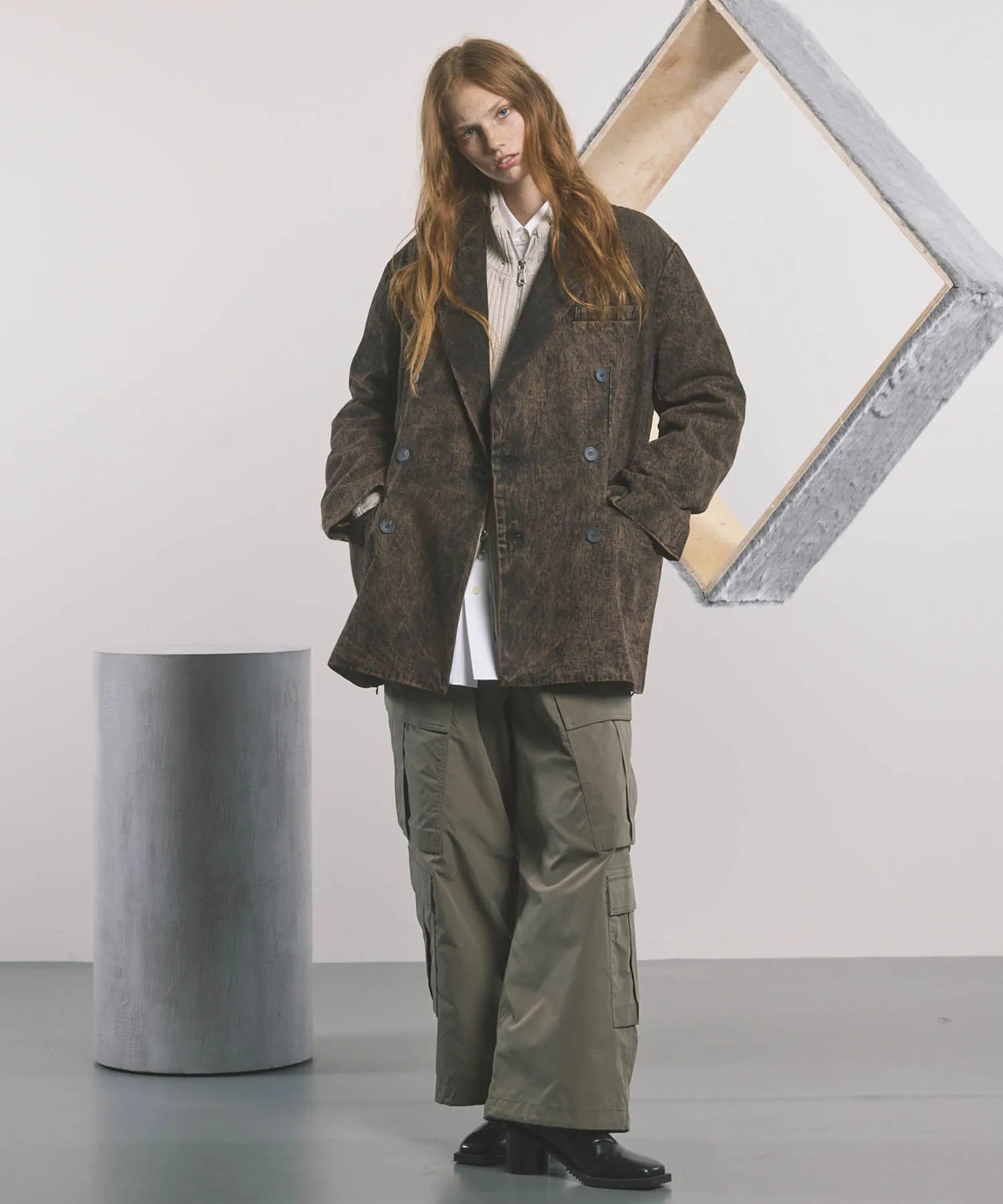 High Density Weather Wide Cargo Pants