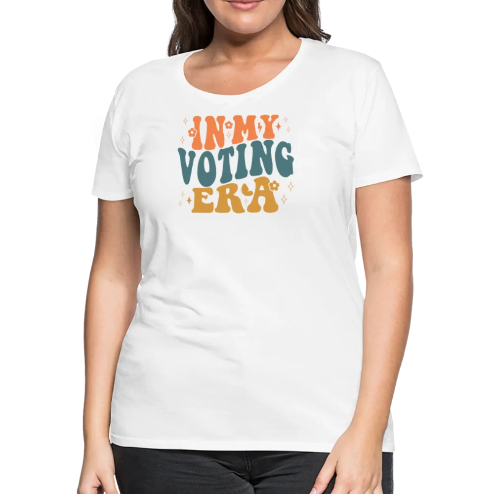 “In My Voting Era”-Women’s Premium T-Shirt