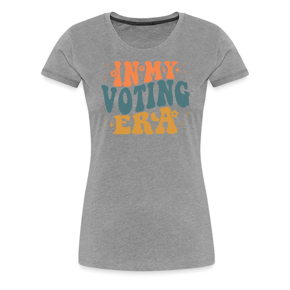 “In My Voting Era”-Women’s Premium T-Shirt