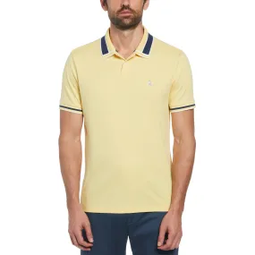 Interlock Novelty Collar Polo