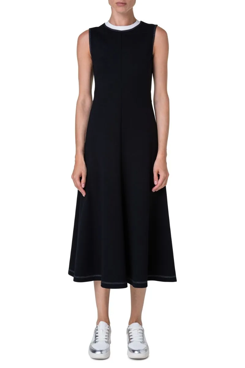 Jersey Midi Dress