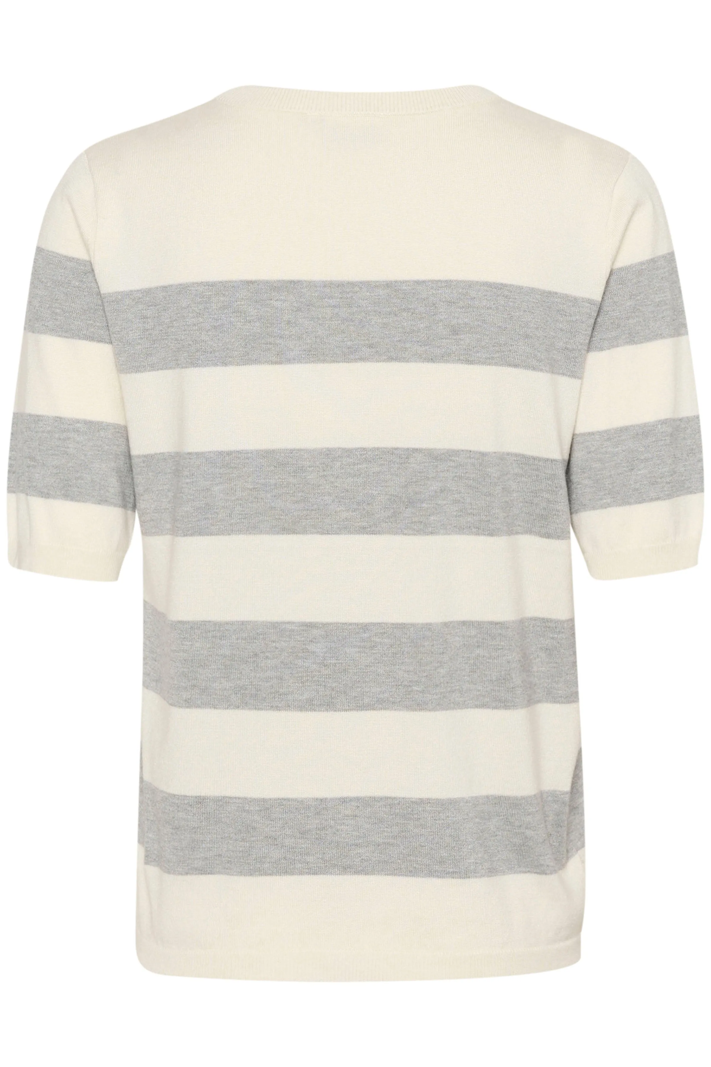 Kaffe KAlizza striped knit grey/white