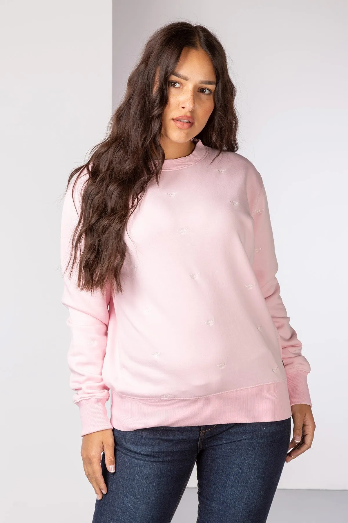 Ladies Embroidered Sweatshirt - Emily