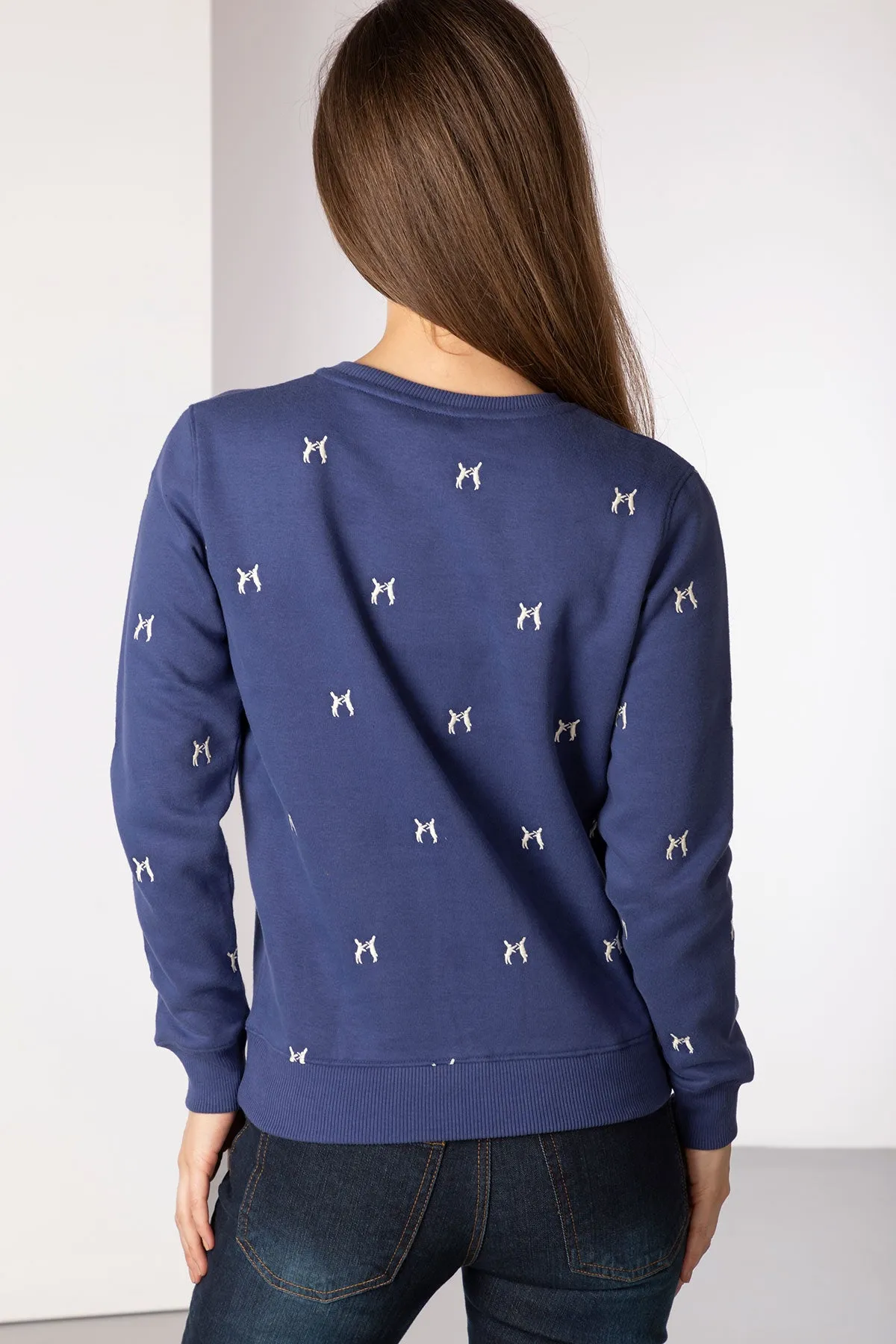 Ladies Embroidered Sweatshirt - Emily