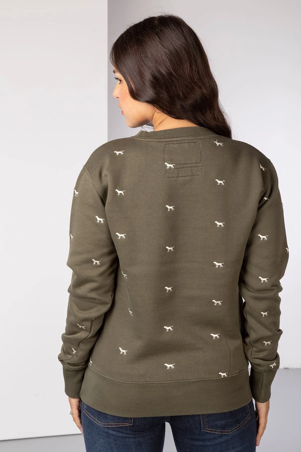 Ladies Embroidered Sweatshirt - Emily