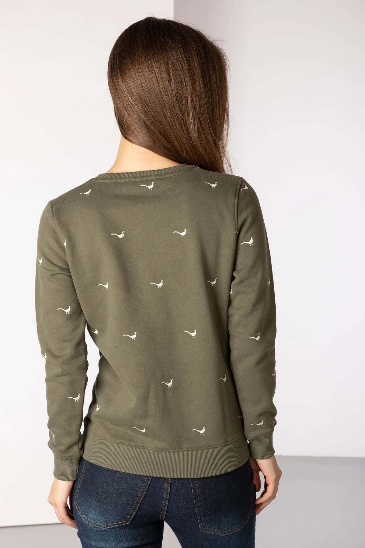 Ladies Embroidered Sweatshirt - Emily