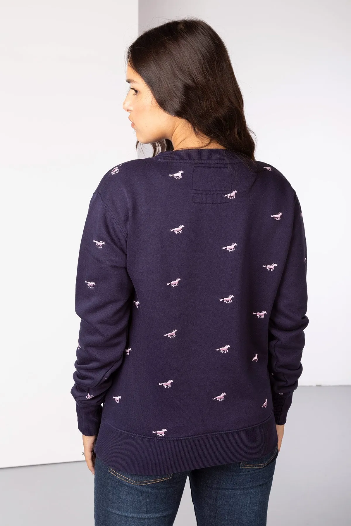 Ladies Embroidered Sweatshirt - Emily