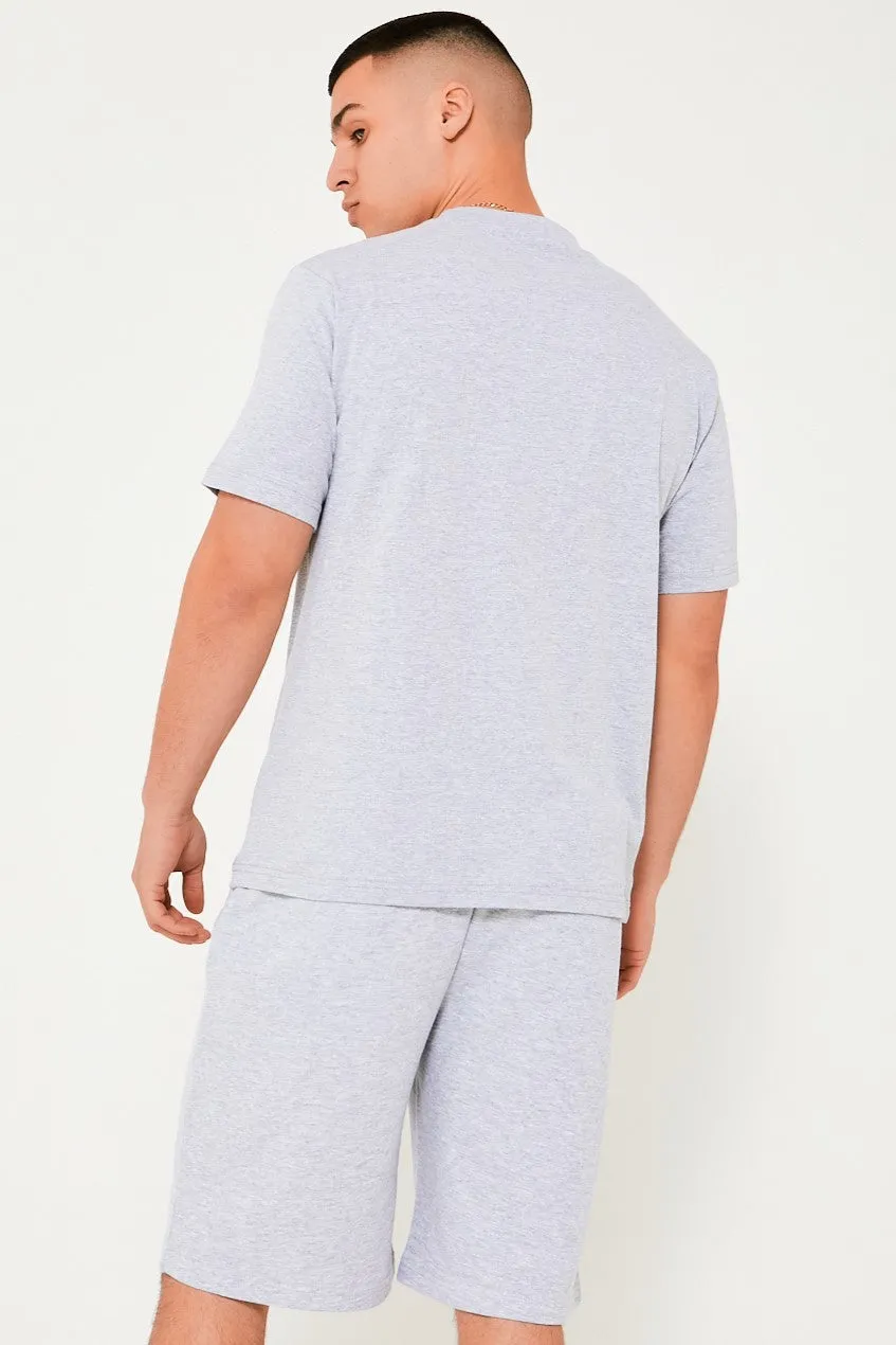 Langdon Park T-Shirt & Short Set - Grey