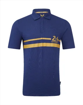 Le Mans 24 Hours Men's Centennial Polo- Blue