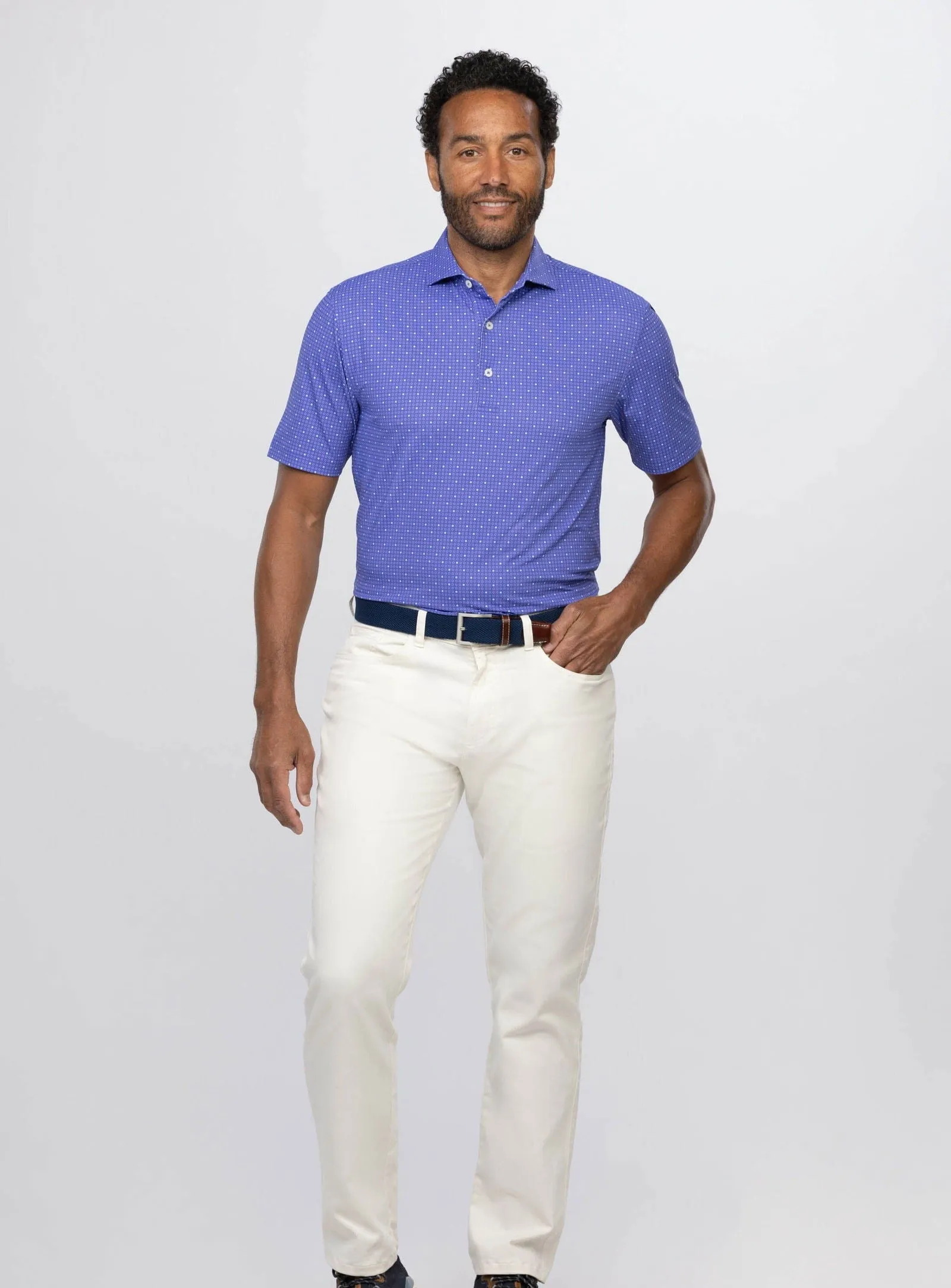 Lennox Dot Performance Polo