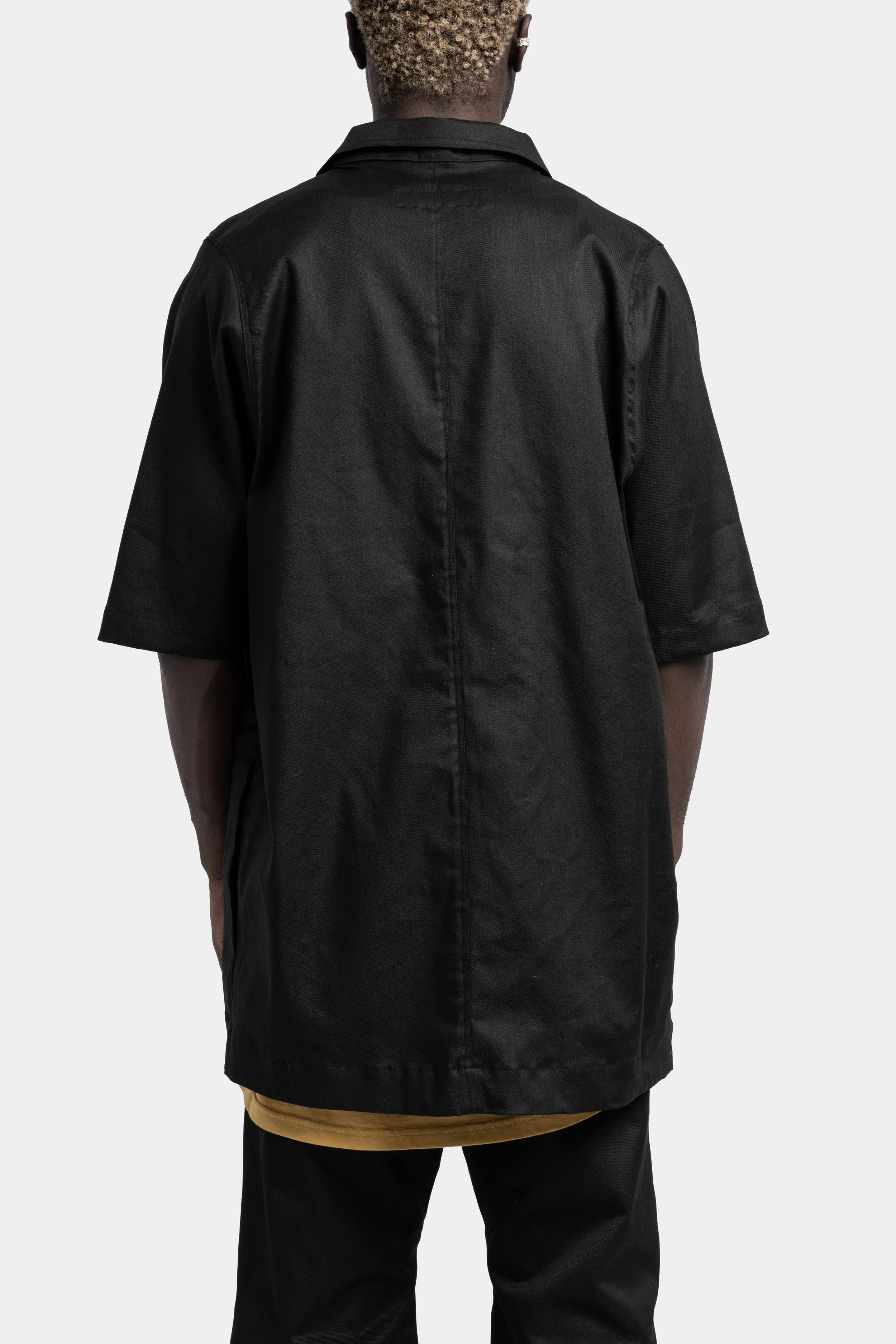 Linen short sleeve shirt