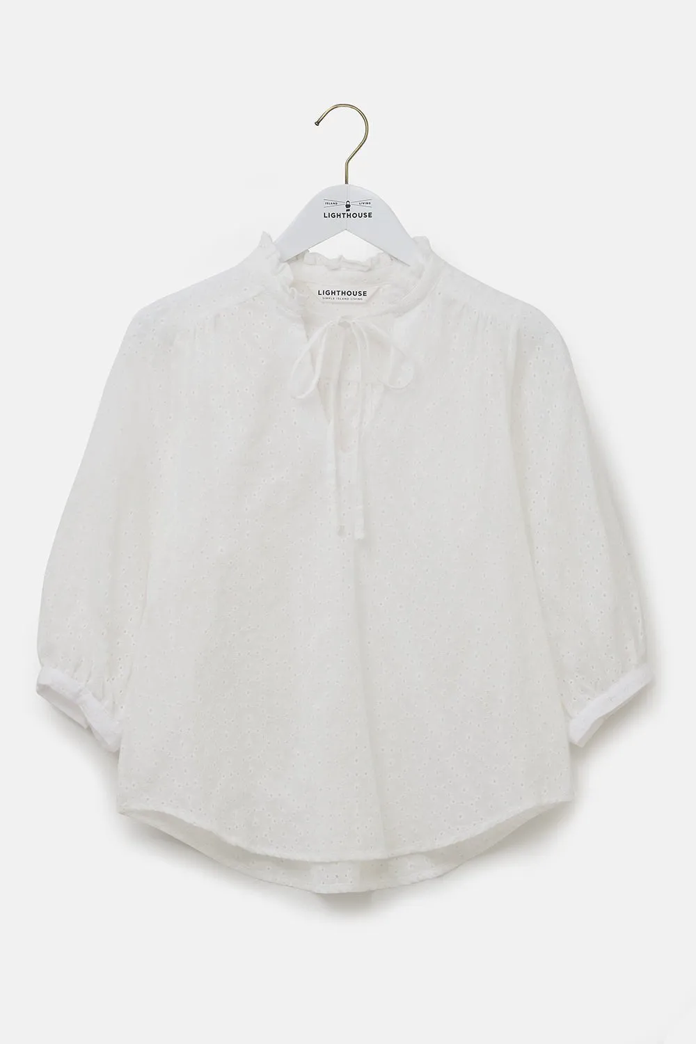 Lola Blouse - Broderie Anglaise