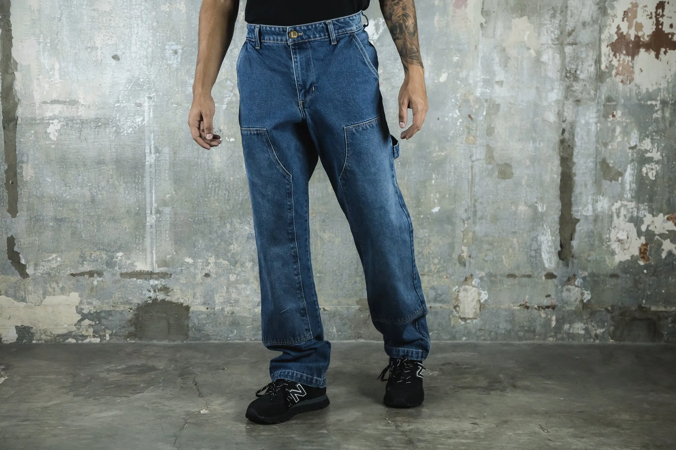 Lust Relaxed Fit Carpernter Jeans 'Indigo'