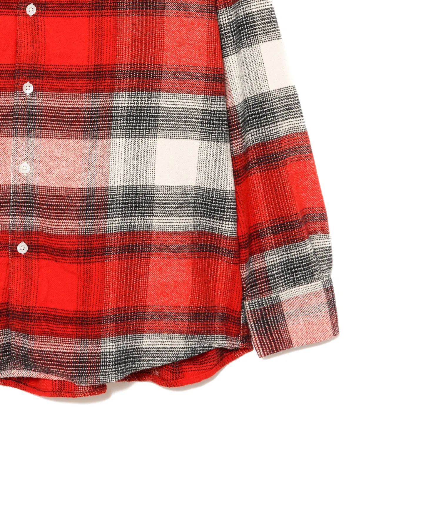 【MEN , WOMEN】NOMA t.d. Ombre Plaid Shirt