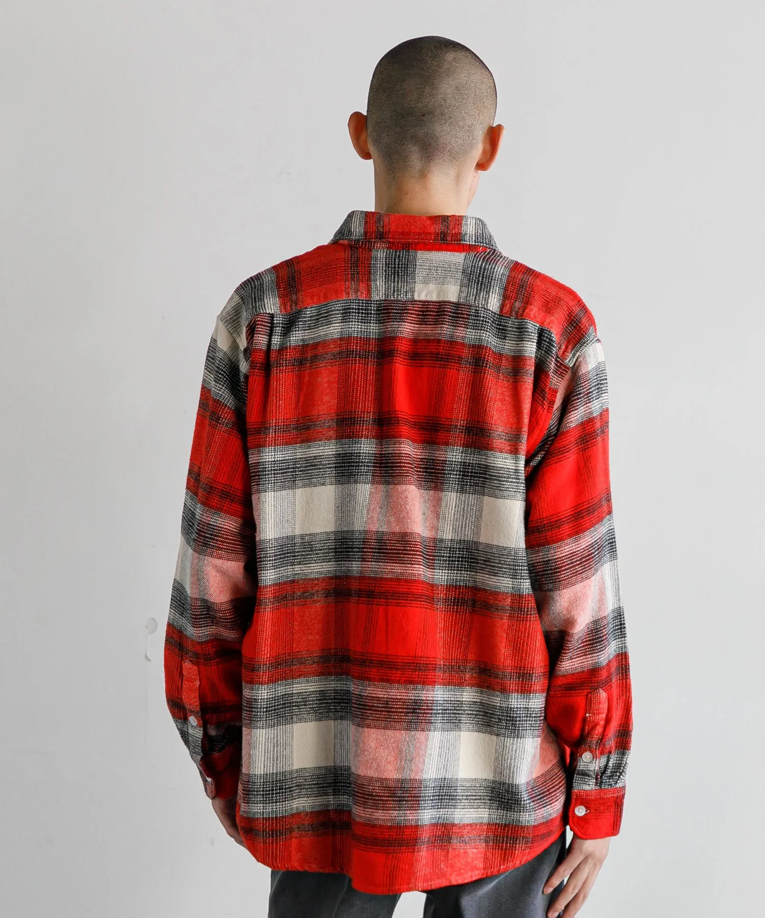 【MEN , WOMEN】NOMA t.d. Ombre Plaid Shirt