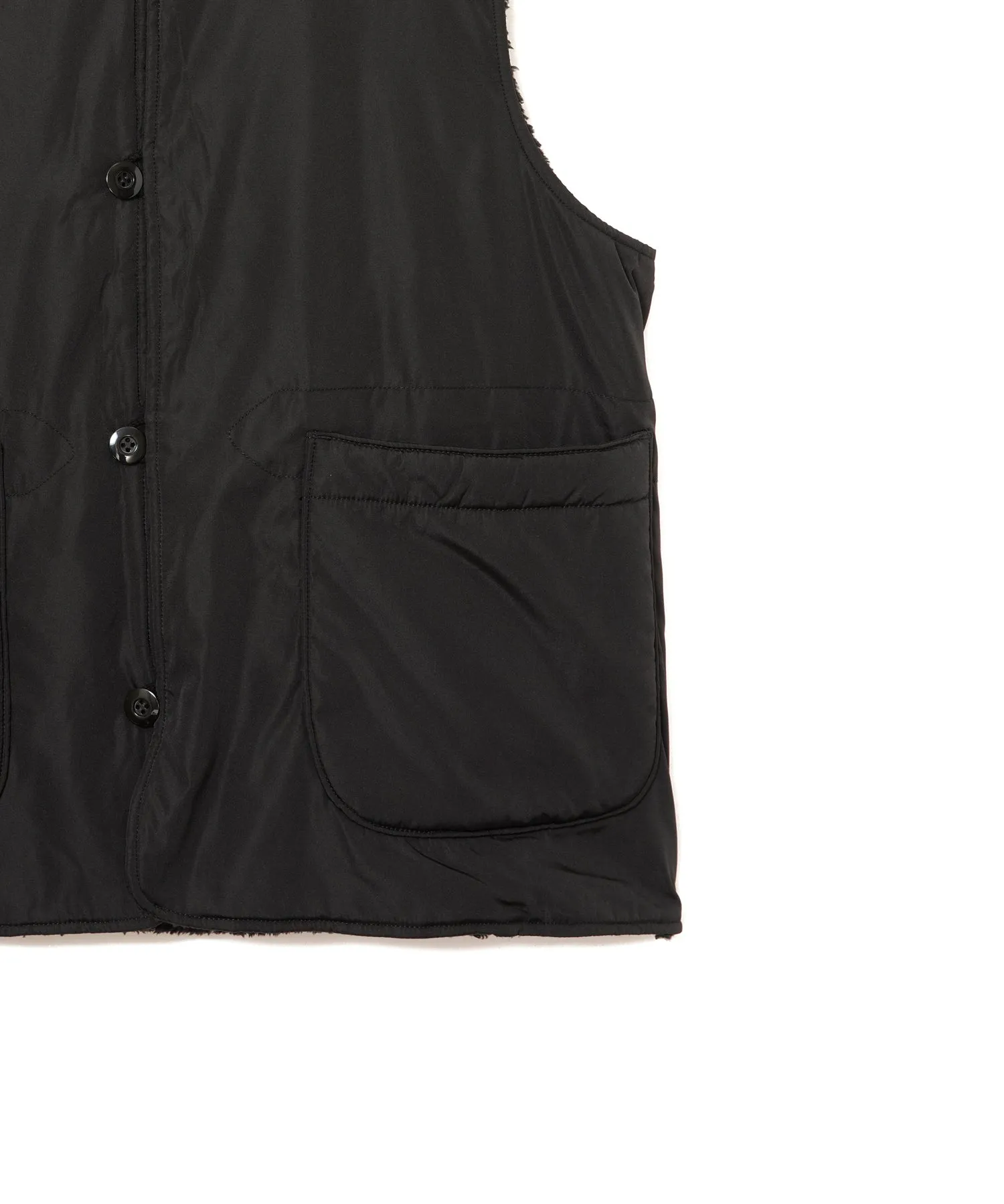 【MEN】ARMY TWILL DENIM  PE WEATHER REVERSIBLE VEST