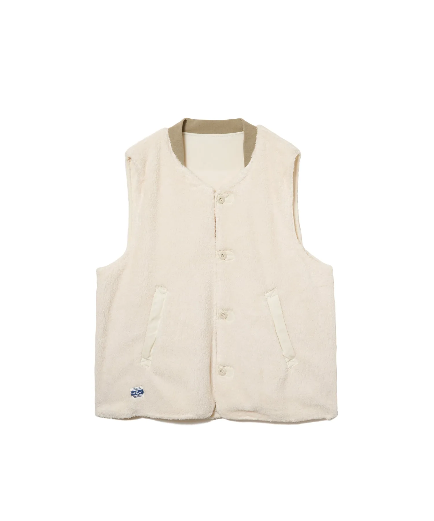 【MEN】ARMY TWILL DENIM  PE WEATHER REVERSIBLE VEST