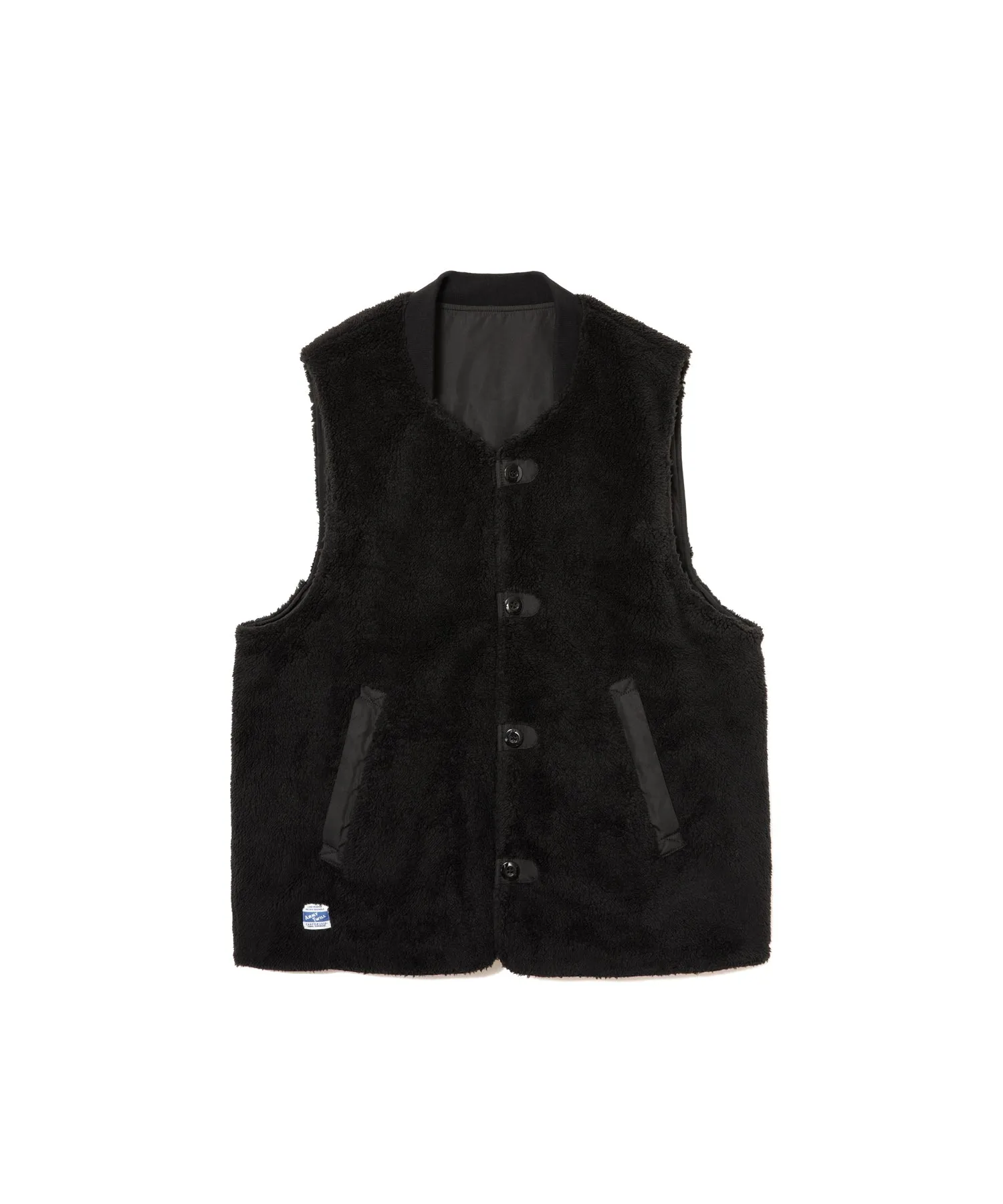 【MEN】ARMY TWILL DENIM  PE WEATHER REVERSIBLE VEST