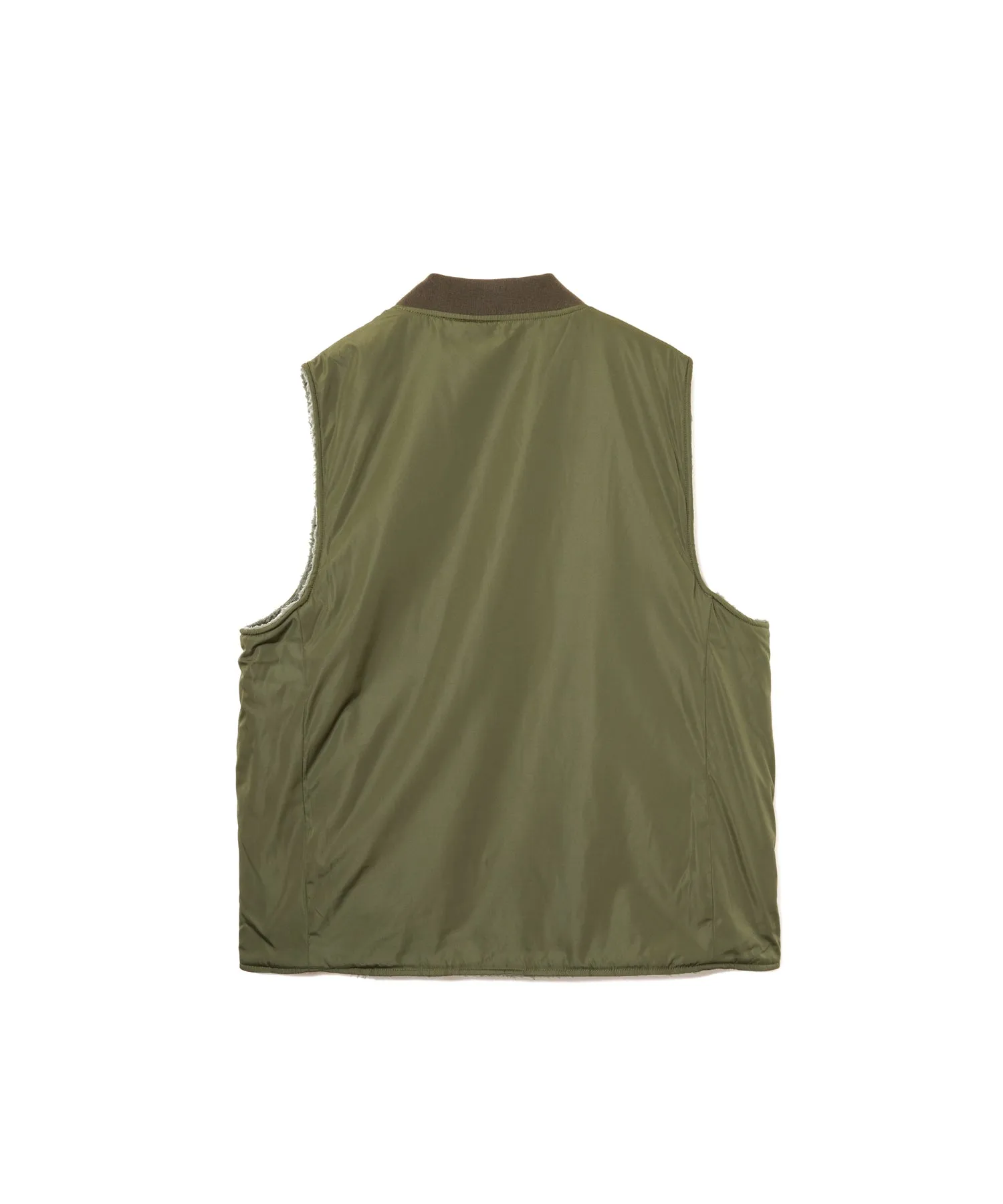 【MEN】ARMY TWILL DENIM  PE WEATHER REVERSIBLE VEST