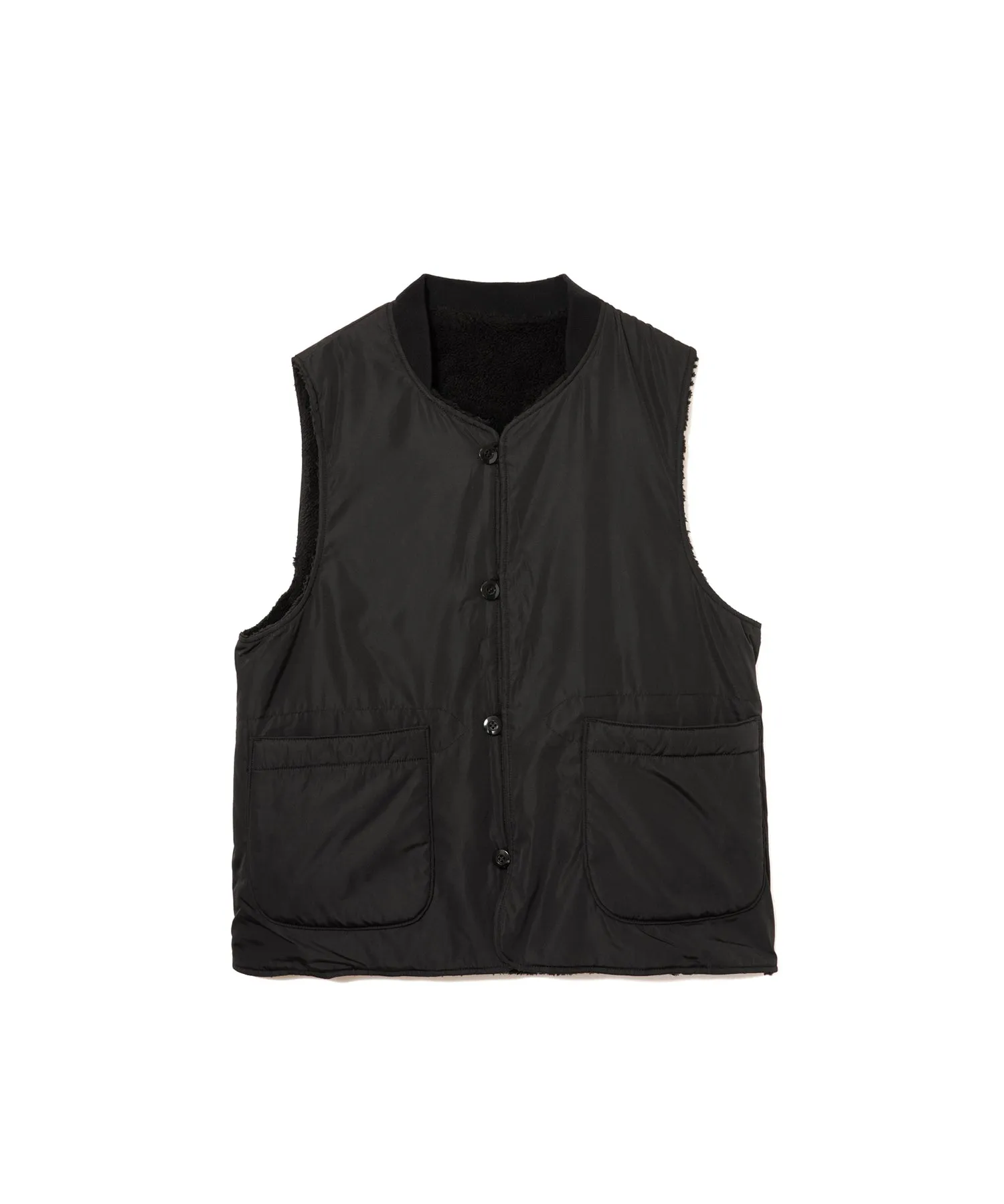 【MEN】ARMY TWILL DENIM  PE WEATHER REVERSIBLE VEST