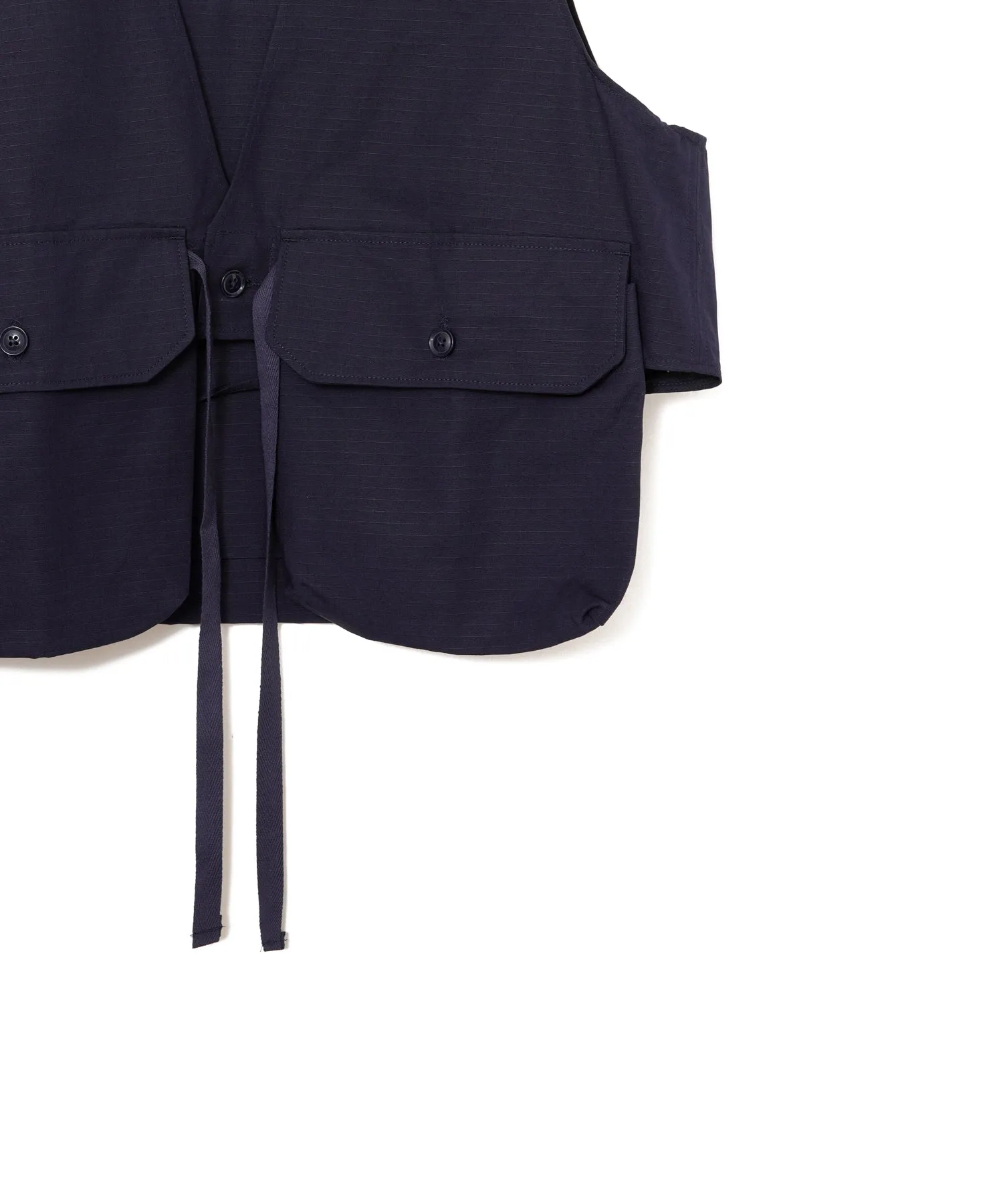 【MEN】ENGINEERED GARMENTS FOWL VEST - COTTON RIPSTOP