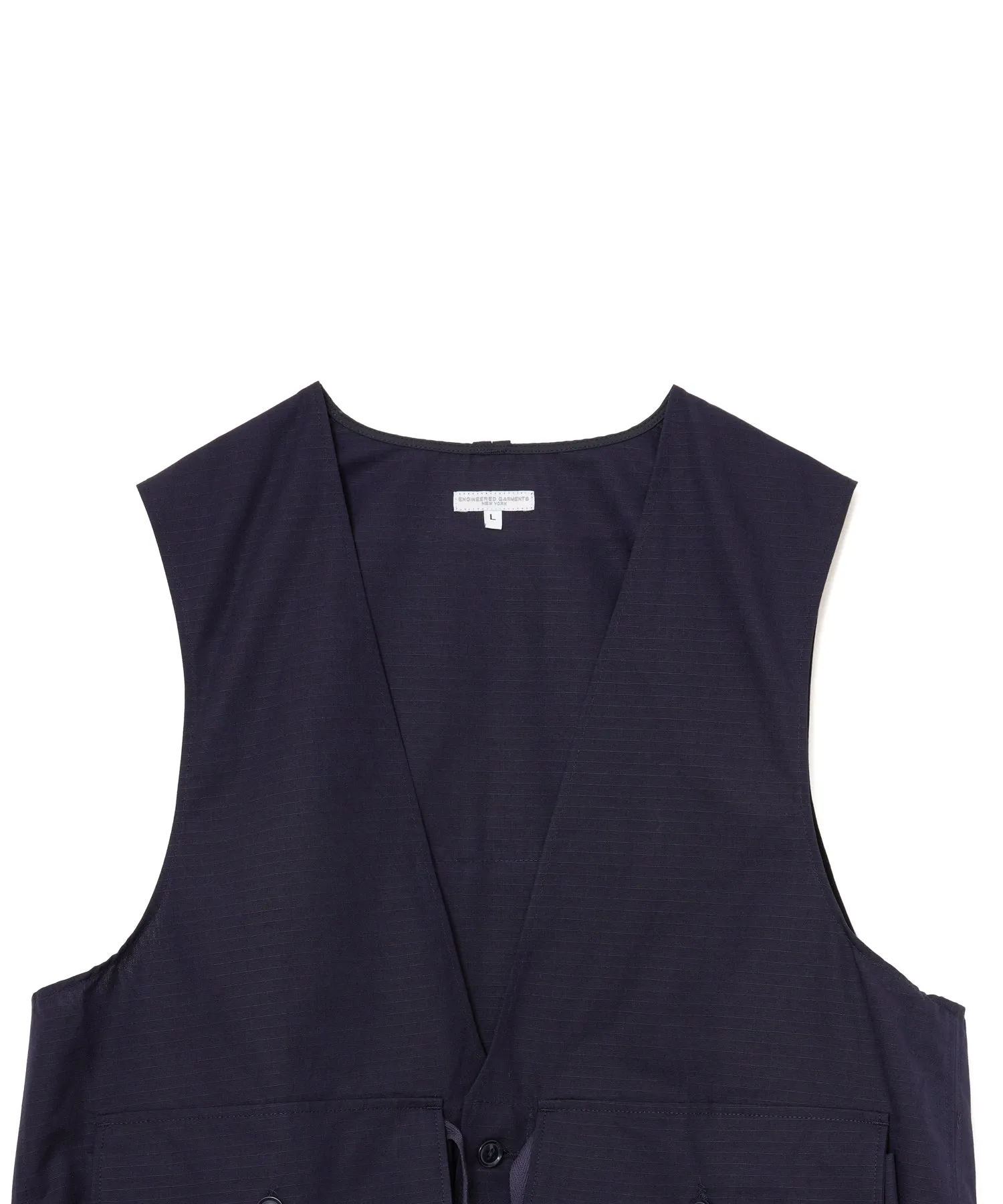 【MEN】ENGINEERED GARMENTS FOWL VEST - COTTON RIPSTOP