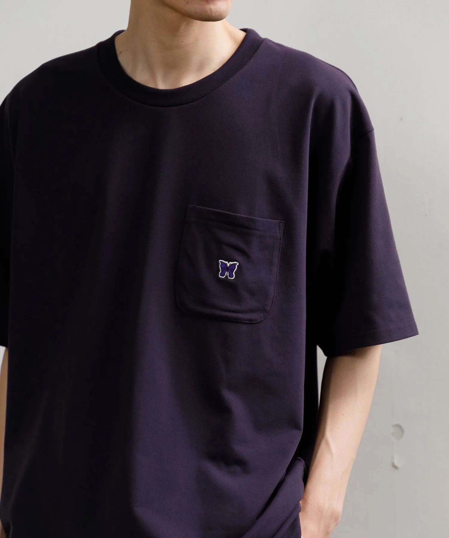 【MEN】NEEDLES S/S CREW NECK TEE - POLY JERSEY