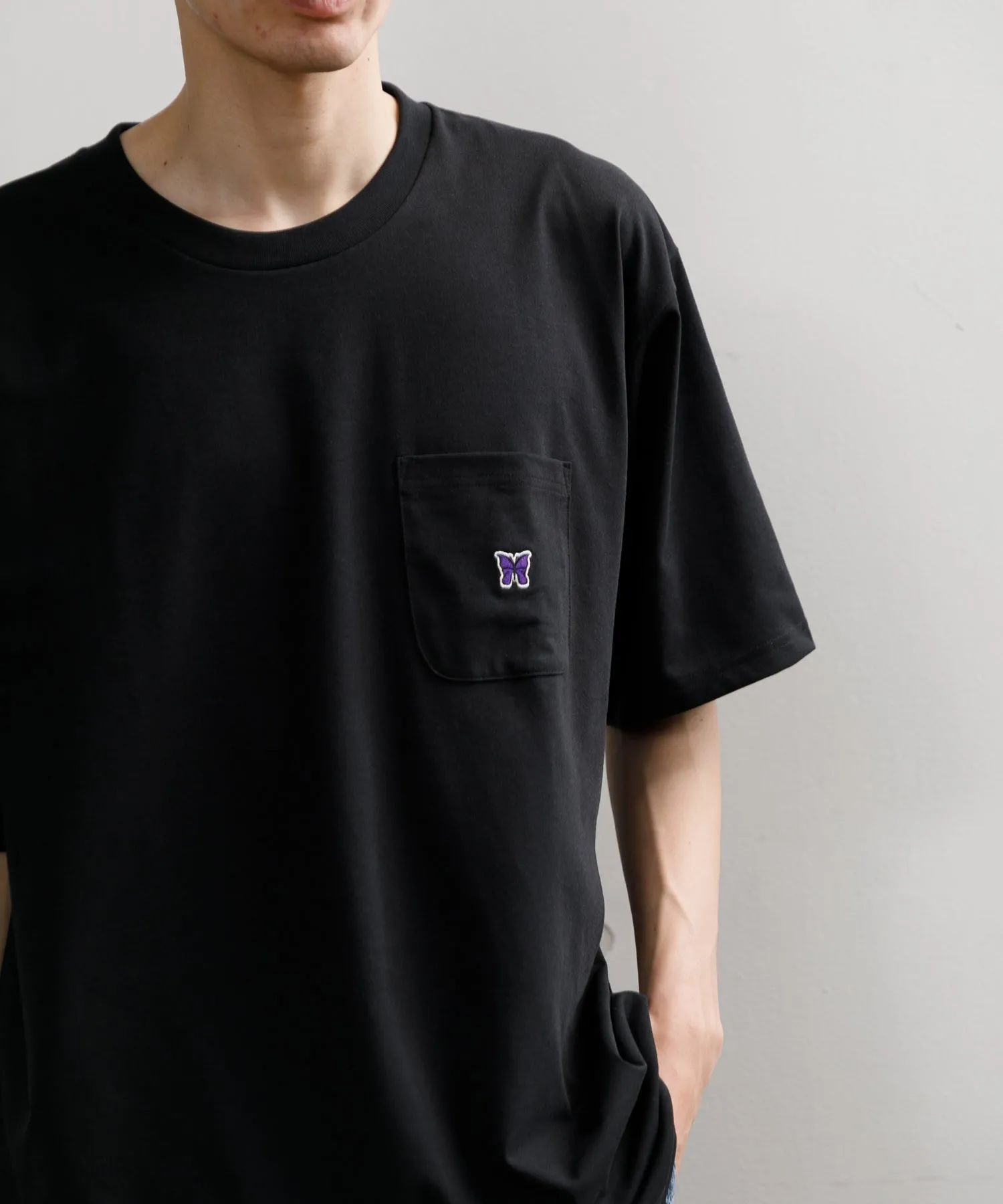 【MEN】NEEDLES S/S CREW NECK TEE - POLY JERSEY