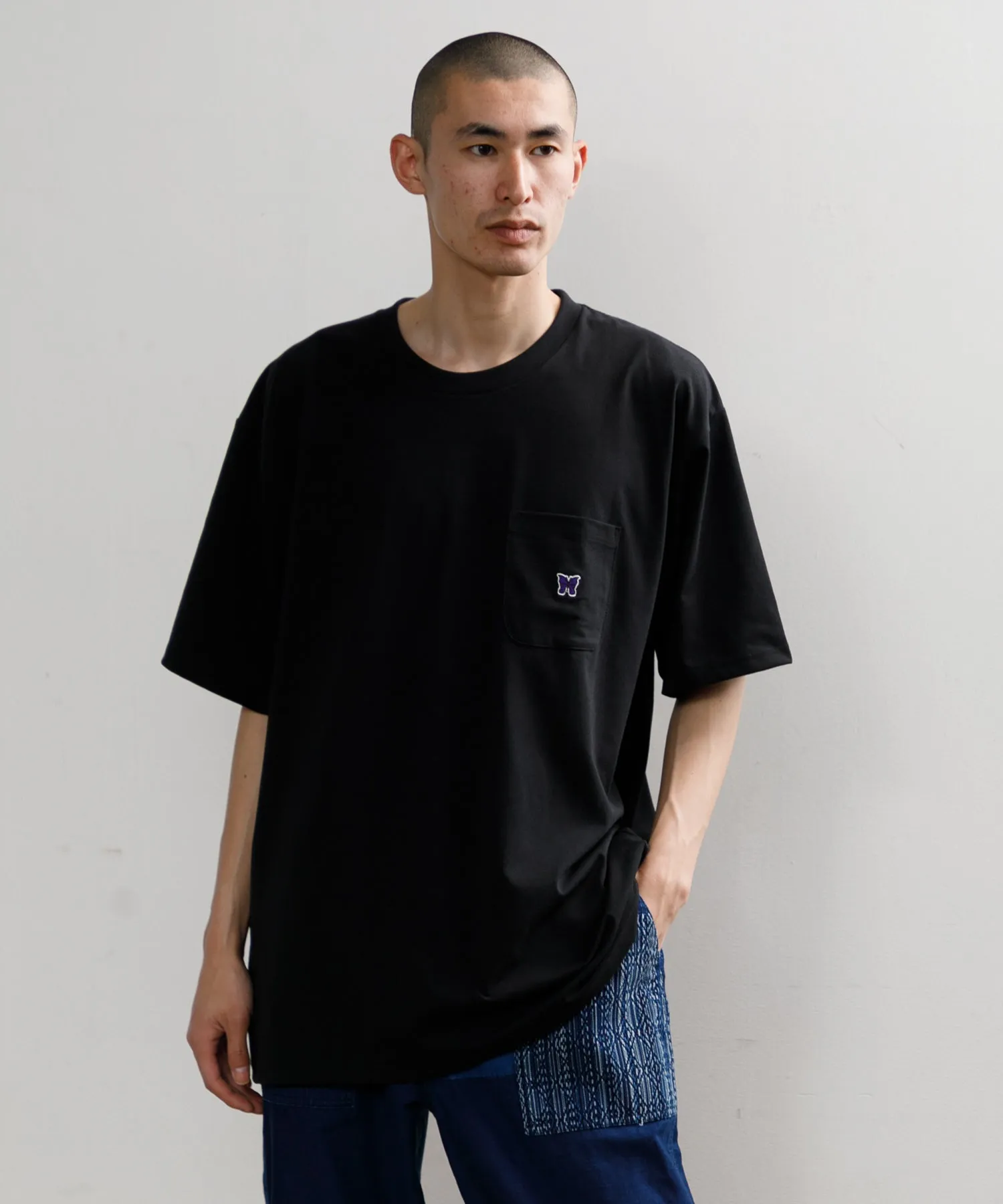 【MEN】NEEDLES S/S CREW NECK TEE - POLY JERSEY