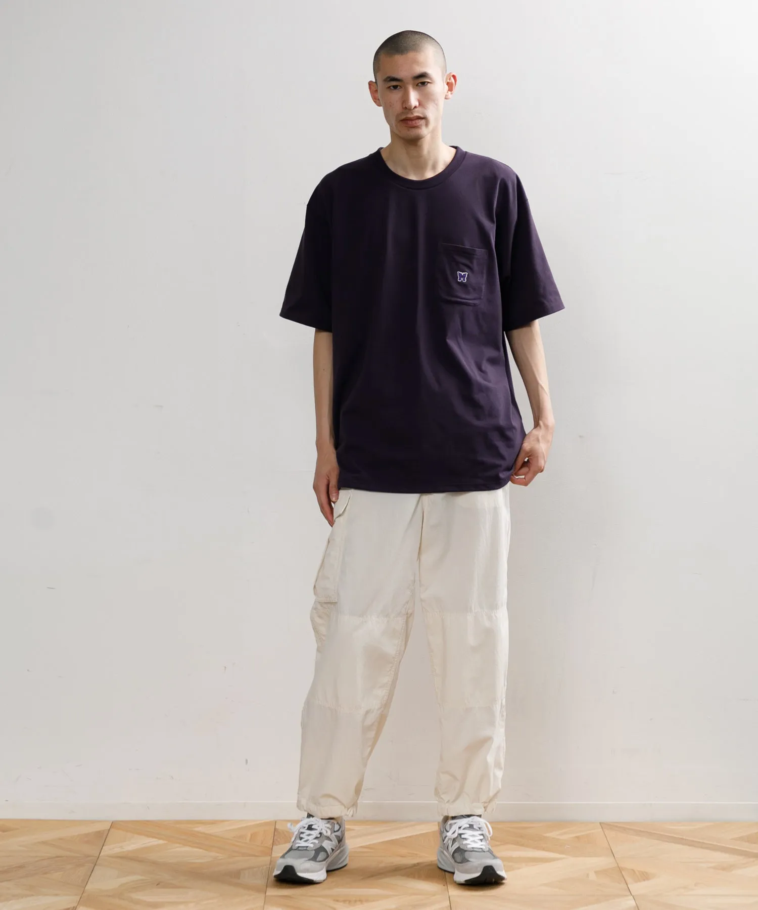 【MEN】NEEDLES S/S CREW NECK TEE - POLY JERSEY