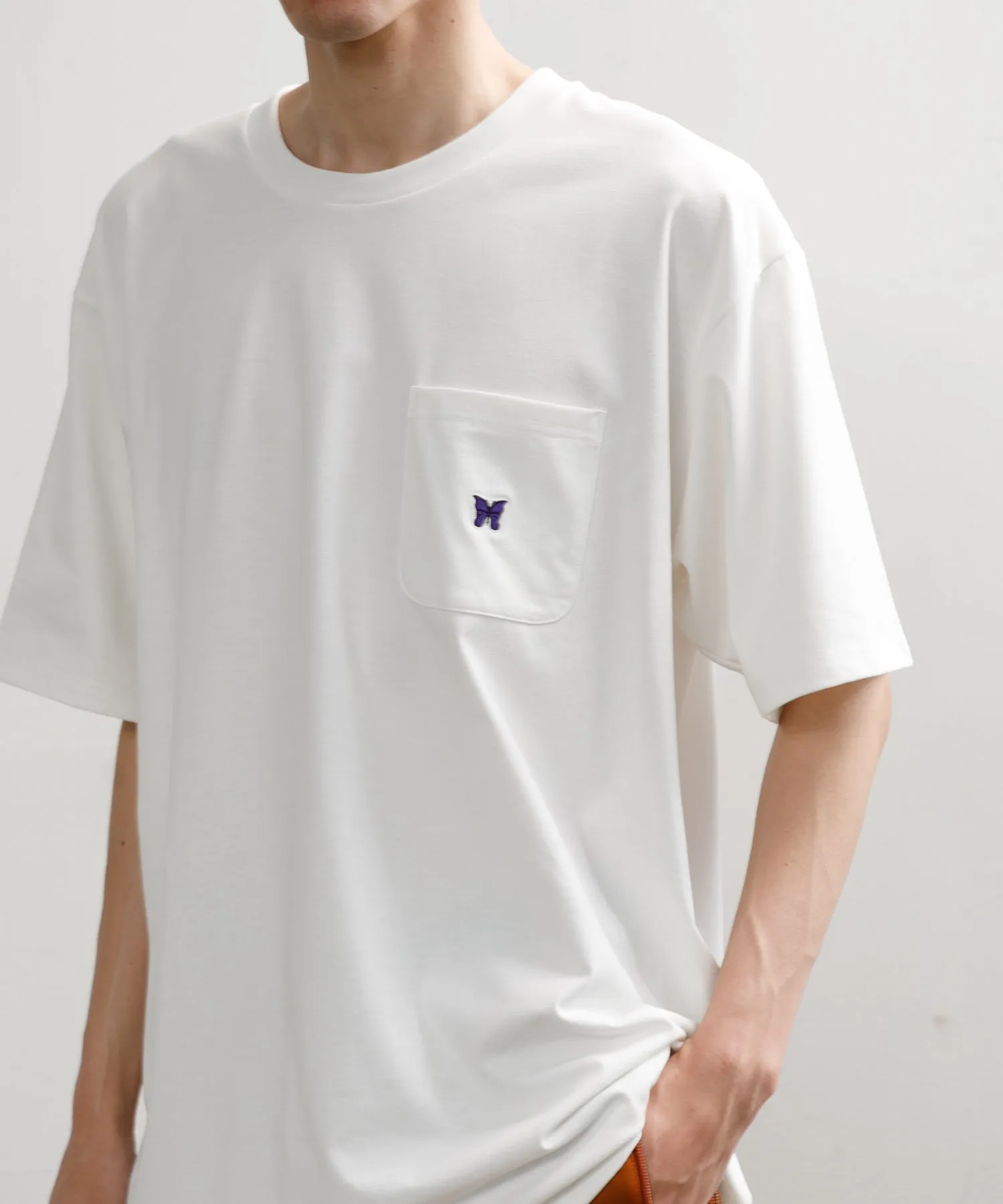 【MEN】NEEDLES S/S CREW NECK TEE - POLY JERSEY