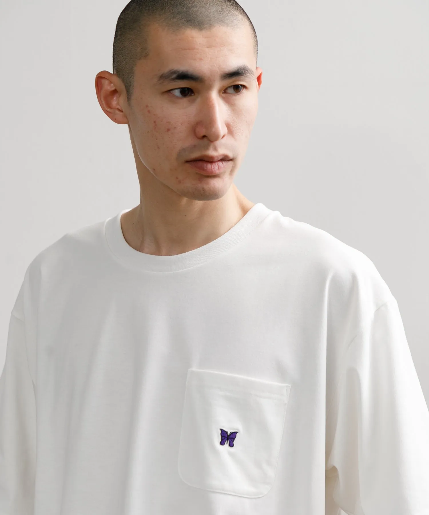 【MEN】NEEDLES S/S CREW NECK TEE - POLY JERSEY