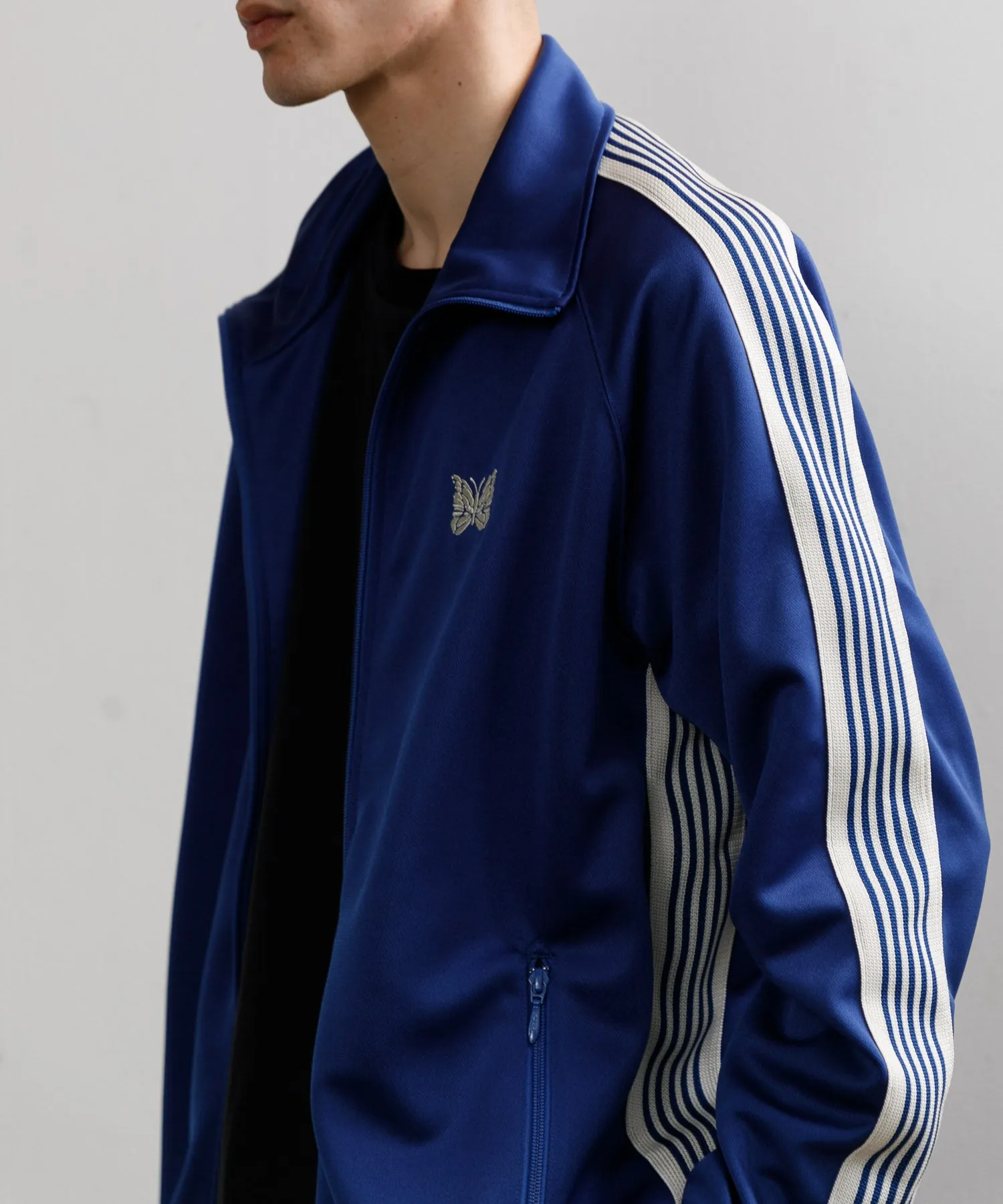 【MEN】NEEDLES TRACK JACKET - POLY SMOOTH