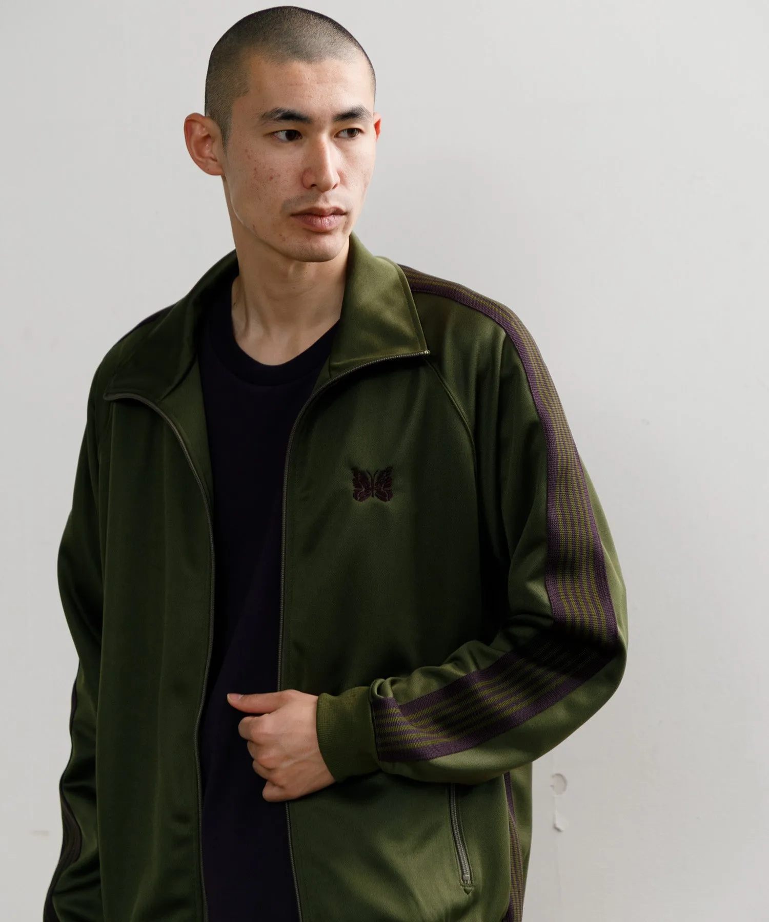 【MEN】NEEDLES TRACK JACKET - POLY SMOOTH