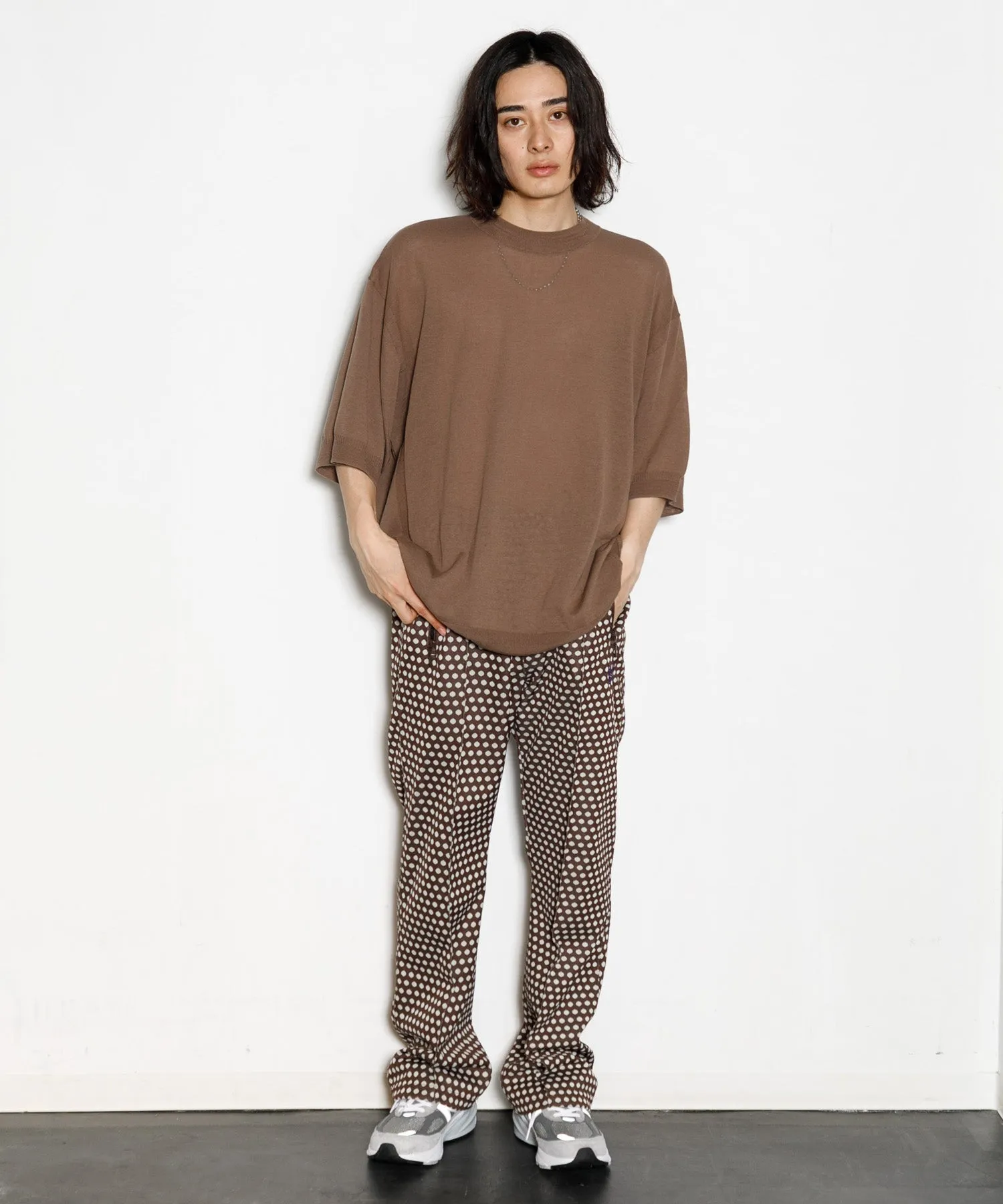 【MEN】NEEDLES Track Pant - Poly Jq.