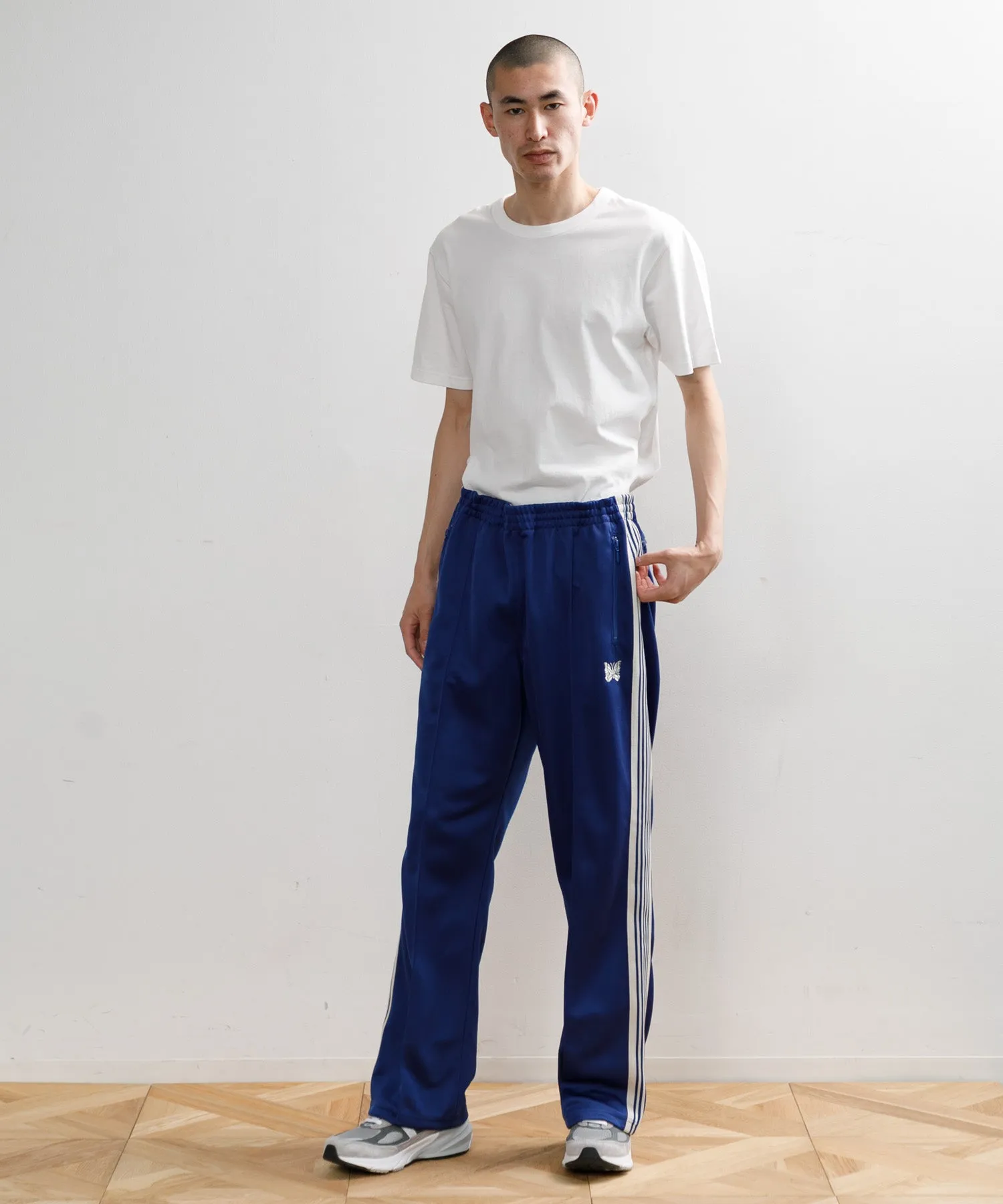 【MEN】NEEDLES TRACK PANT - POLY SMOOTH