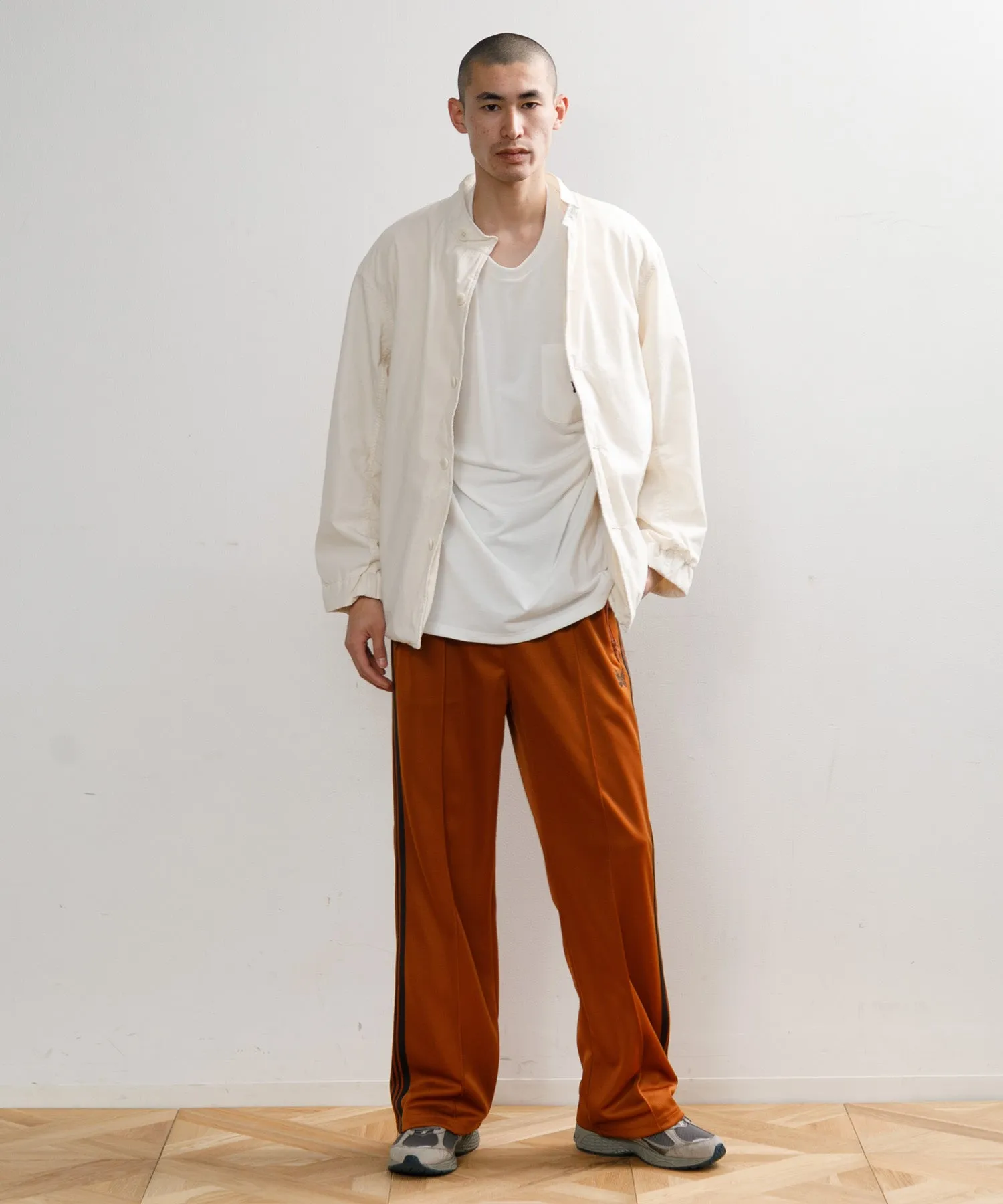 【MEN】NEEDLES TRACK PANT - POLY SMOOTH