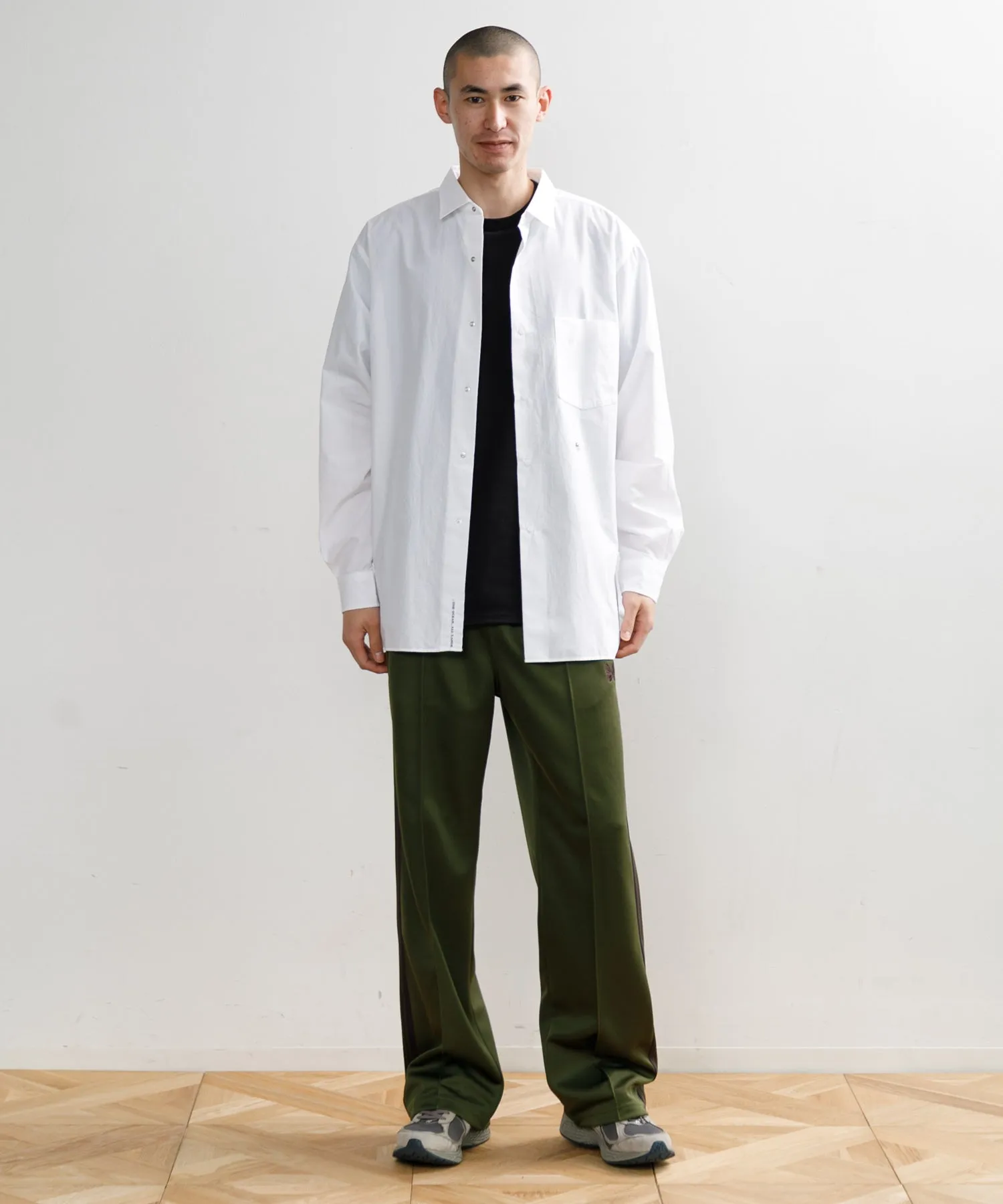 【MEN】NEEDLES TRACK PANT - POLY SMOOTH