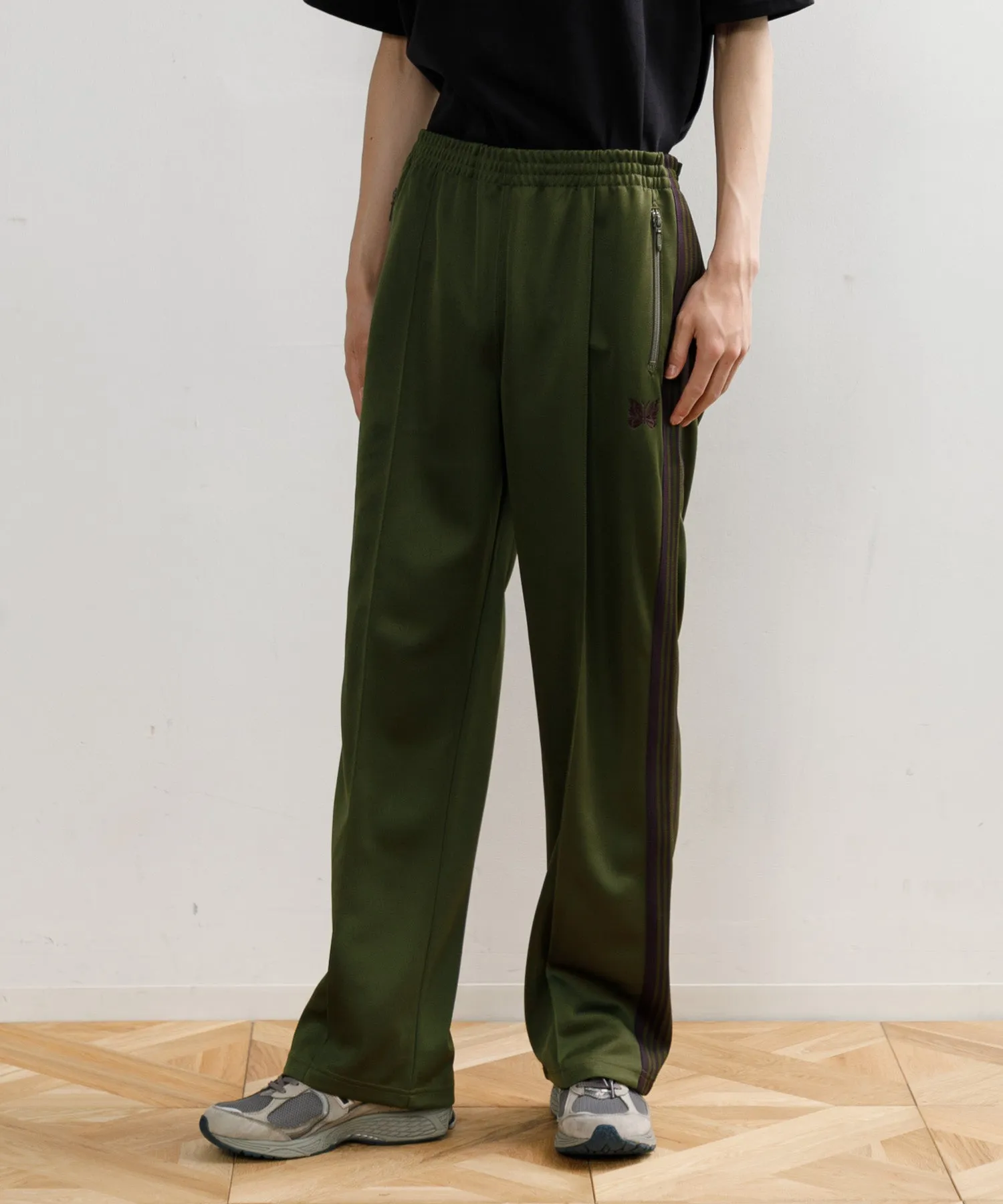 【MEN】NEEDLES TRACK PANT - POLY SMOOTH