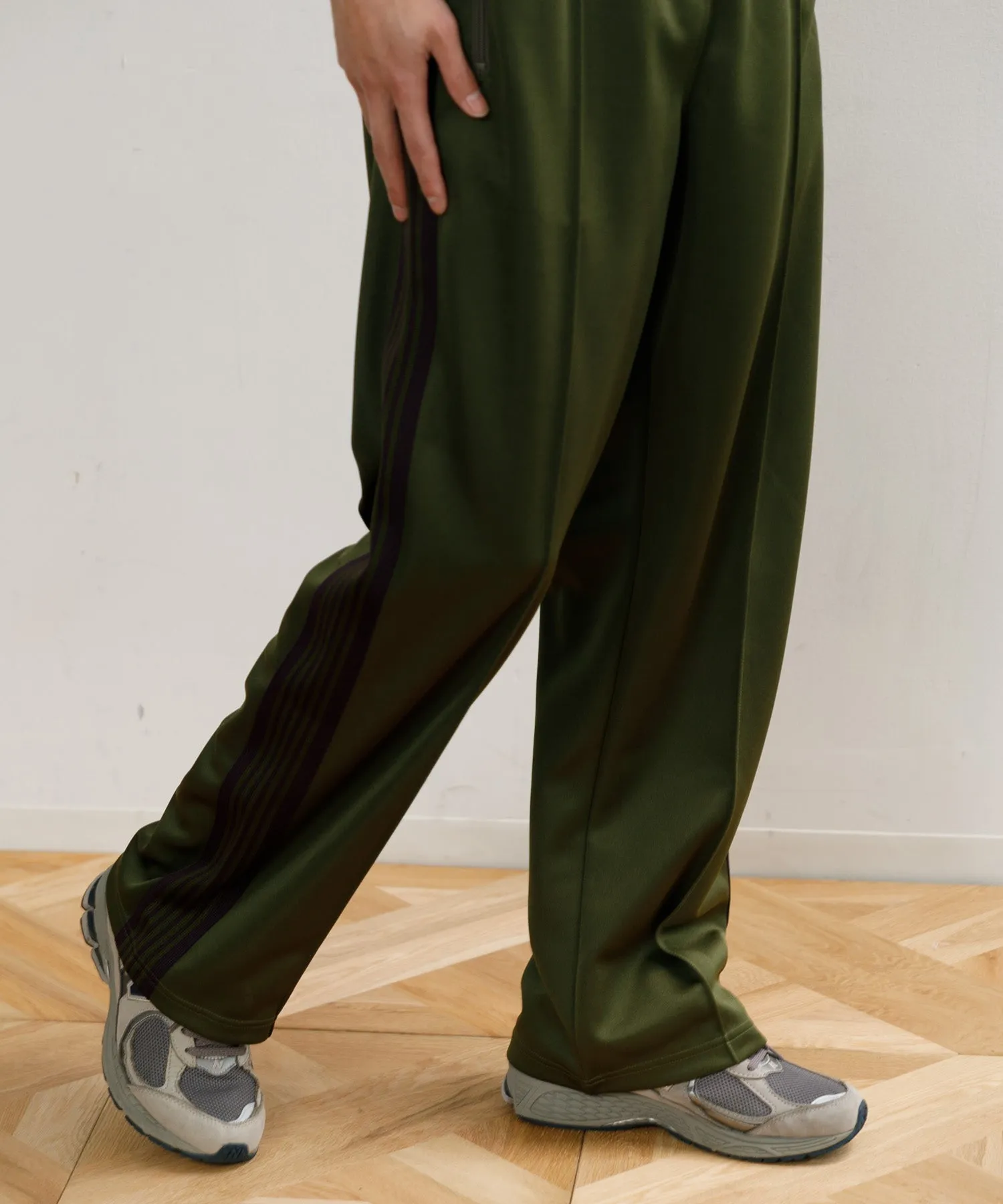 【MEN】NEEDLES TRACK PANT - POLY SMOOTH